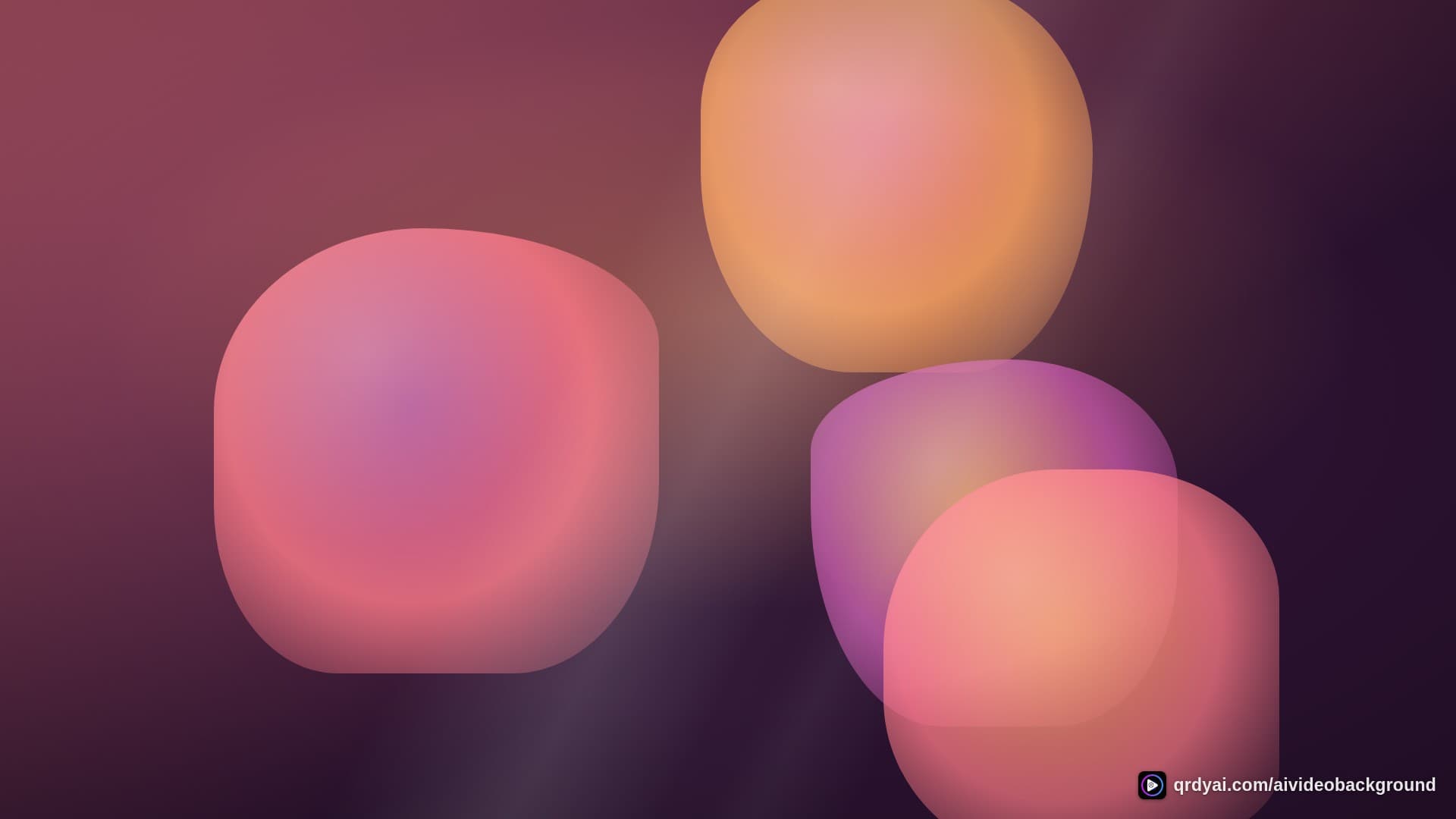 liquid melt landscape loop video background preview