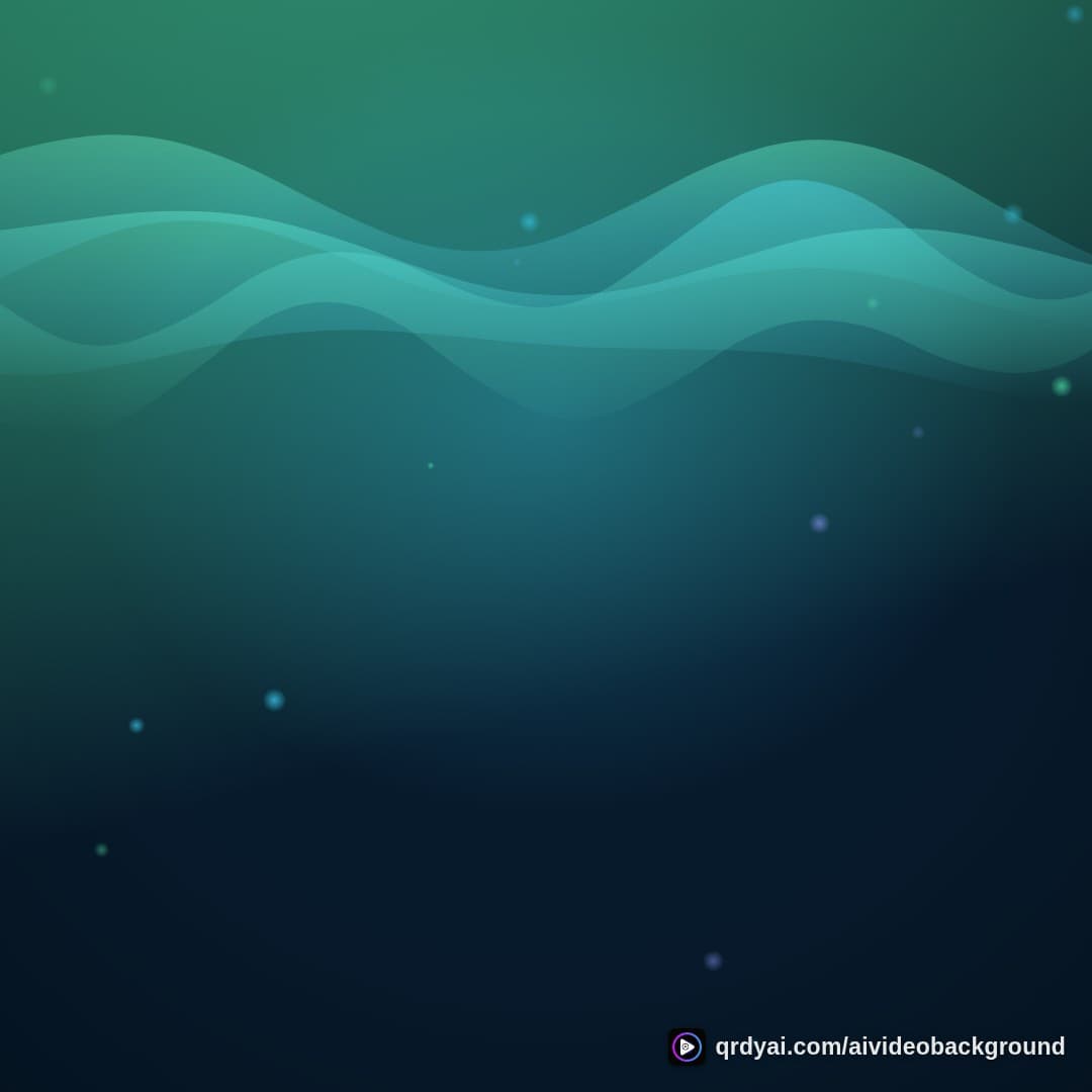 aurora breath square loop video background preview