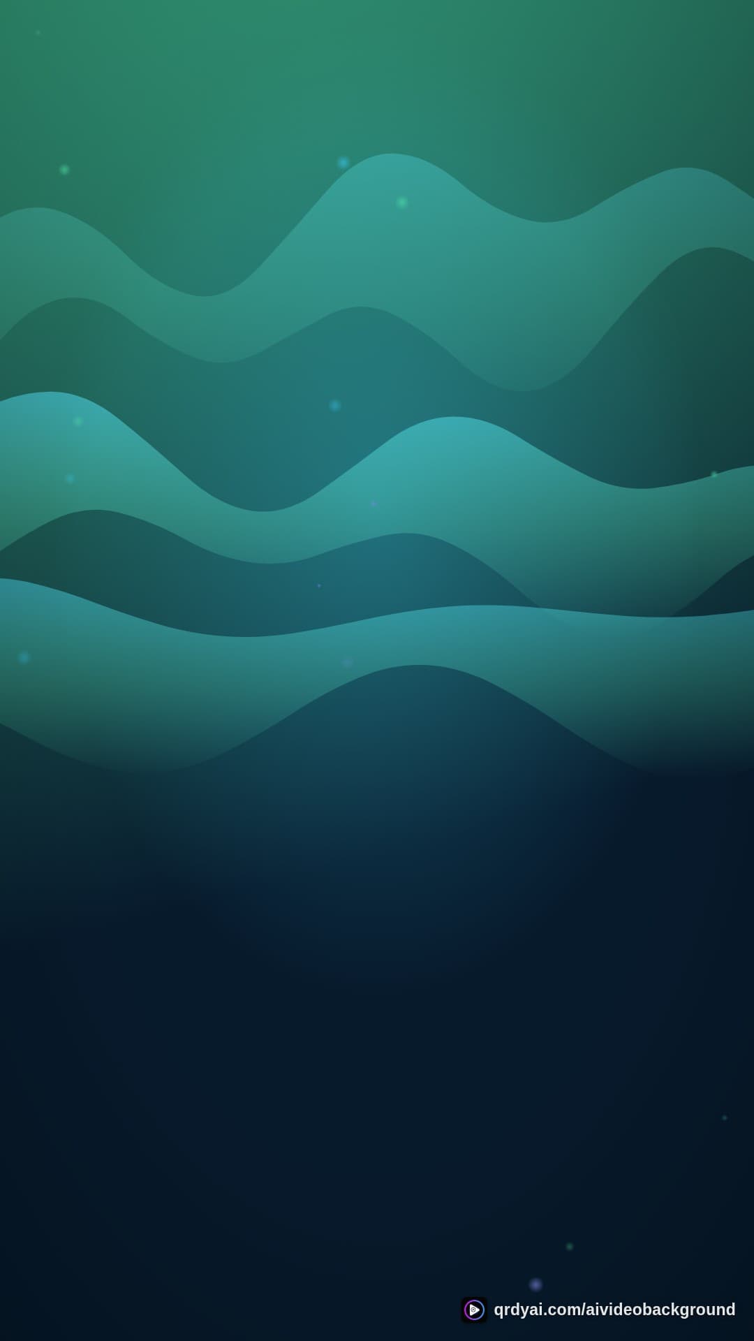 aurora breath portrait loop video background preview