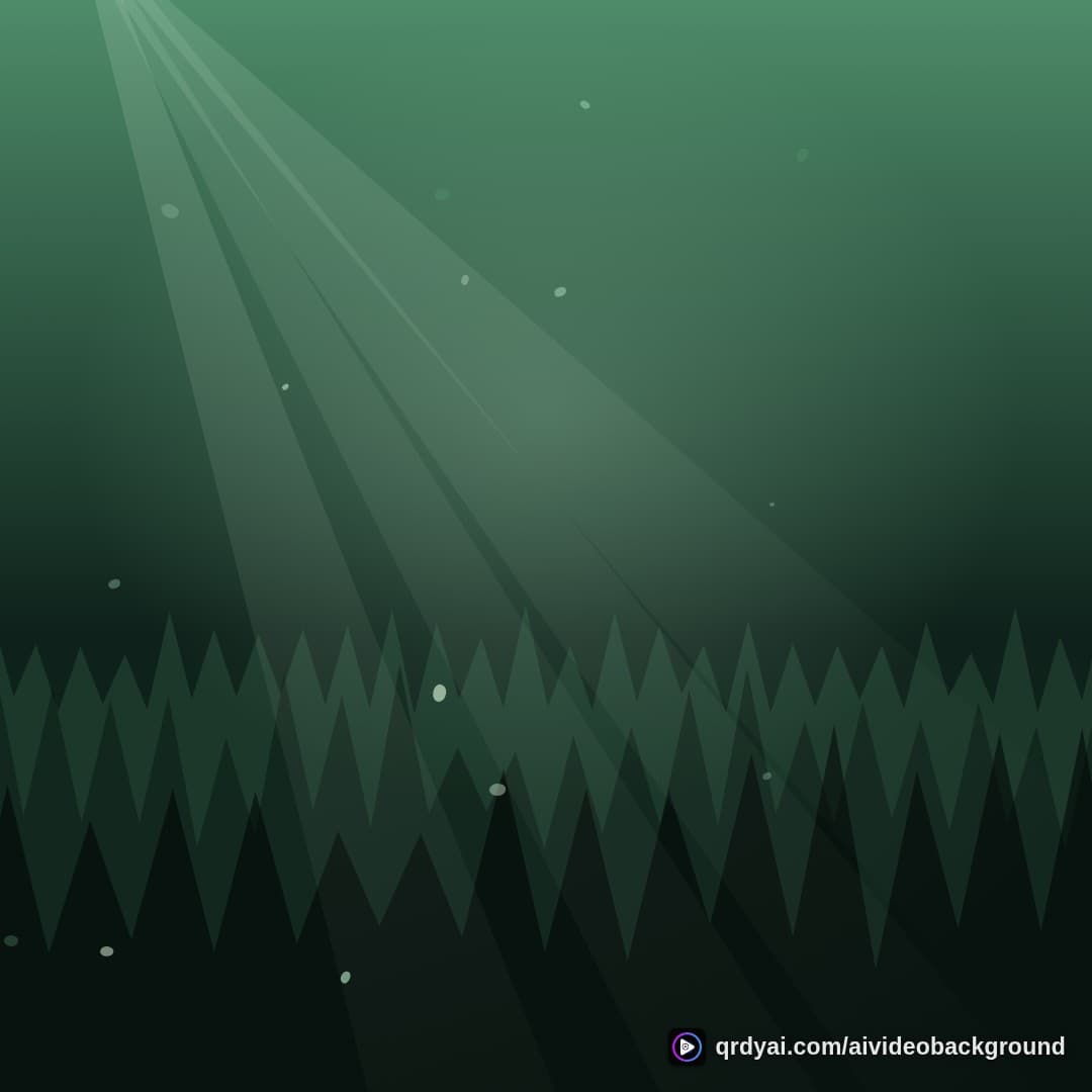 forest sunbeam square loop video background preview