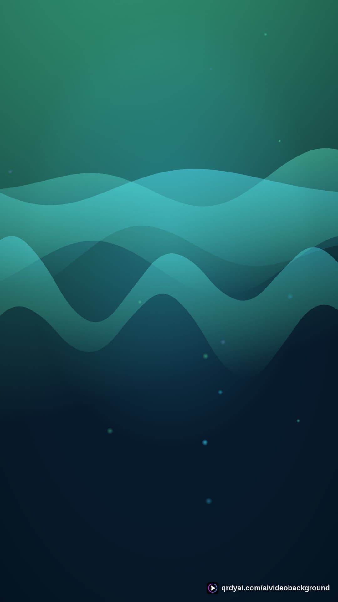 aurora breath portrait loop video background preview