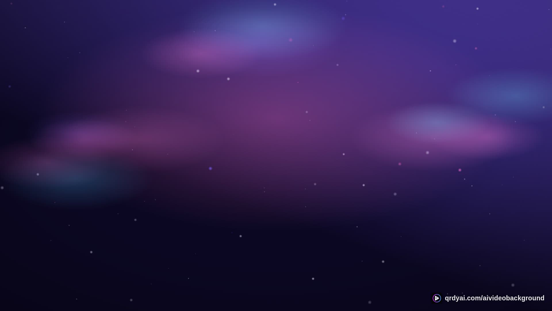 cosmos drift landscape loop video background preview