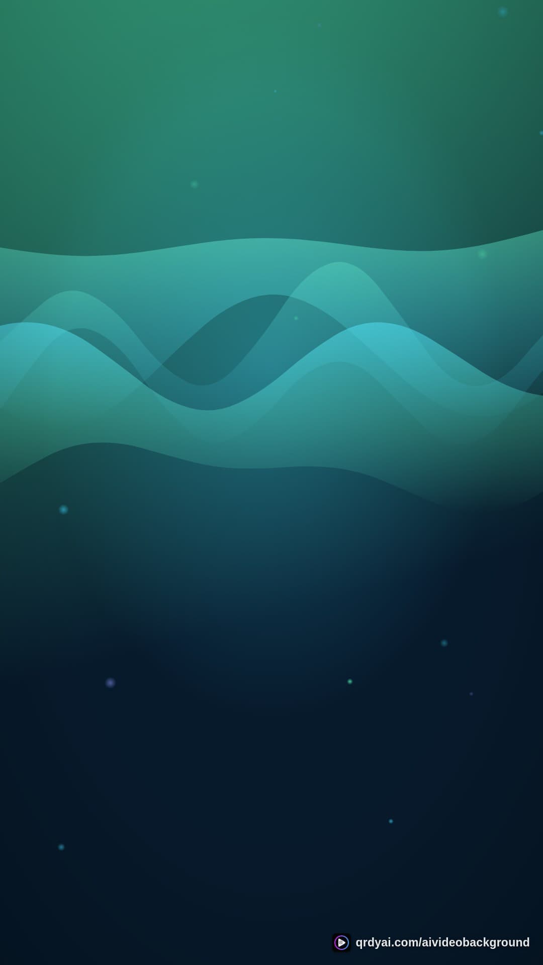 aurora breath portrait loop video background preview