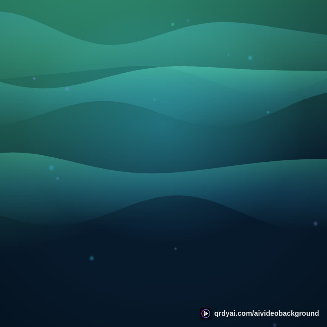aurora breath square loop video background preview