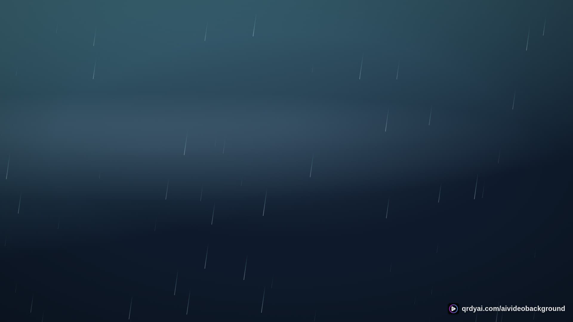 weather blue rain landscape loop video background preview