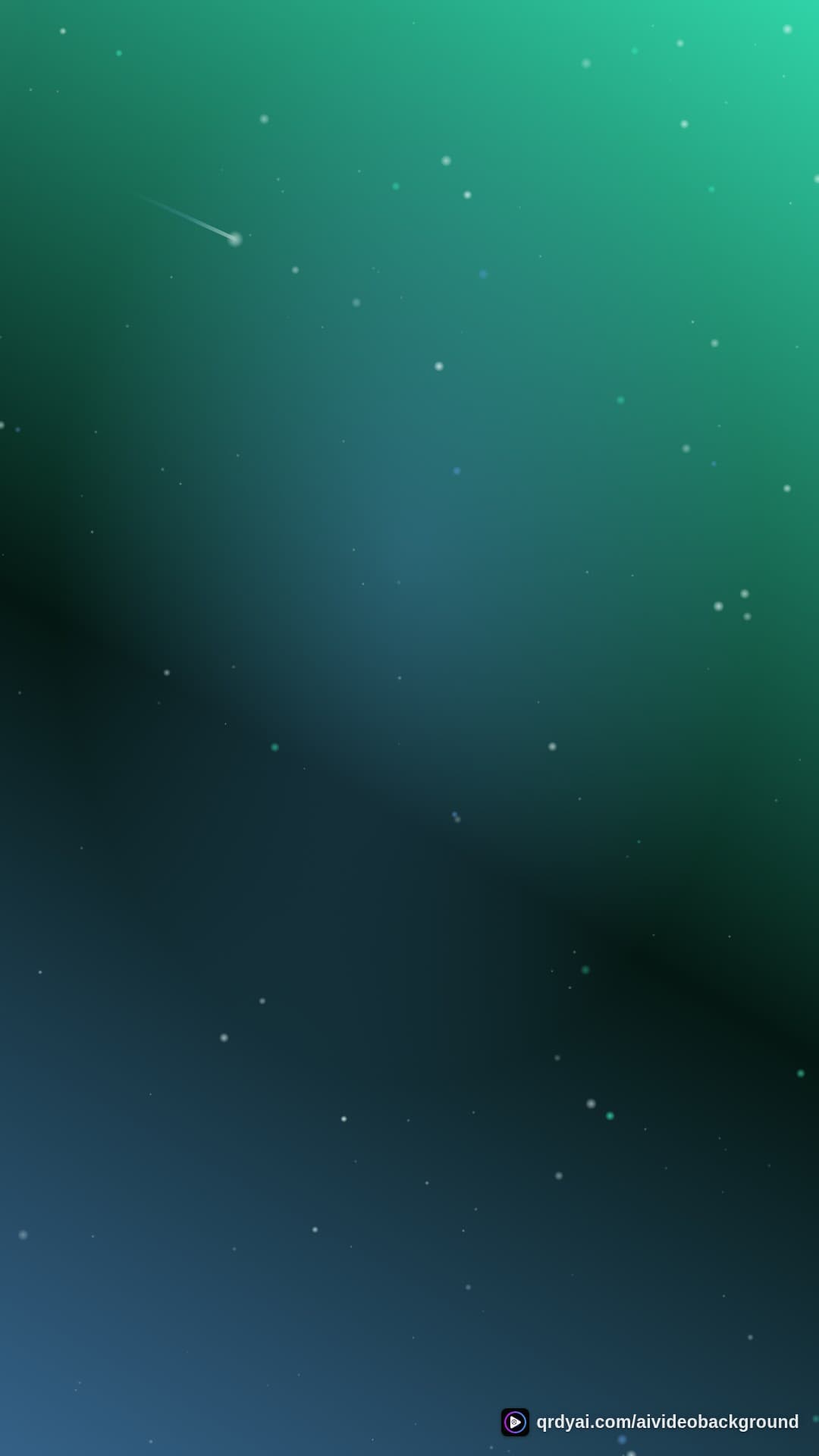cosmos star rush portrait loop video background preview
