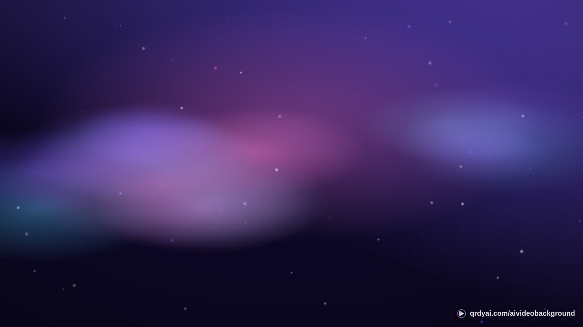 cosmos drift landscape loop video background preview