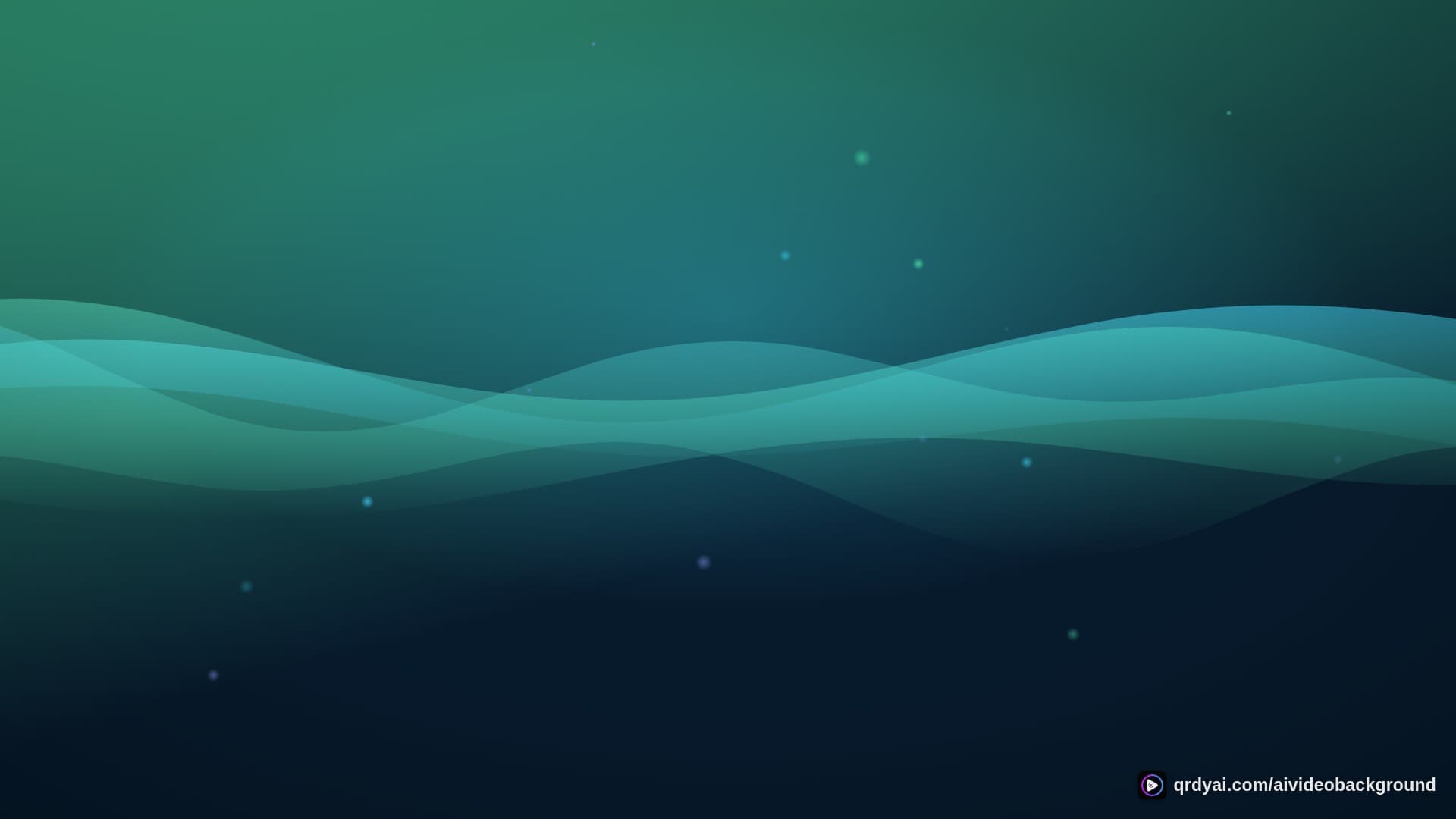 aurora breath landscape loop video background preview