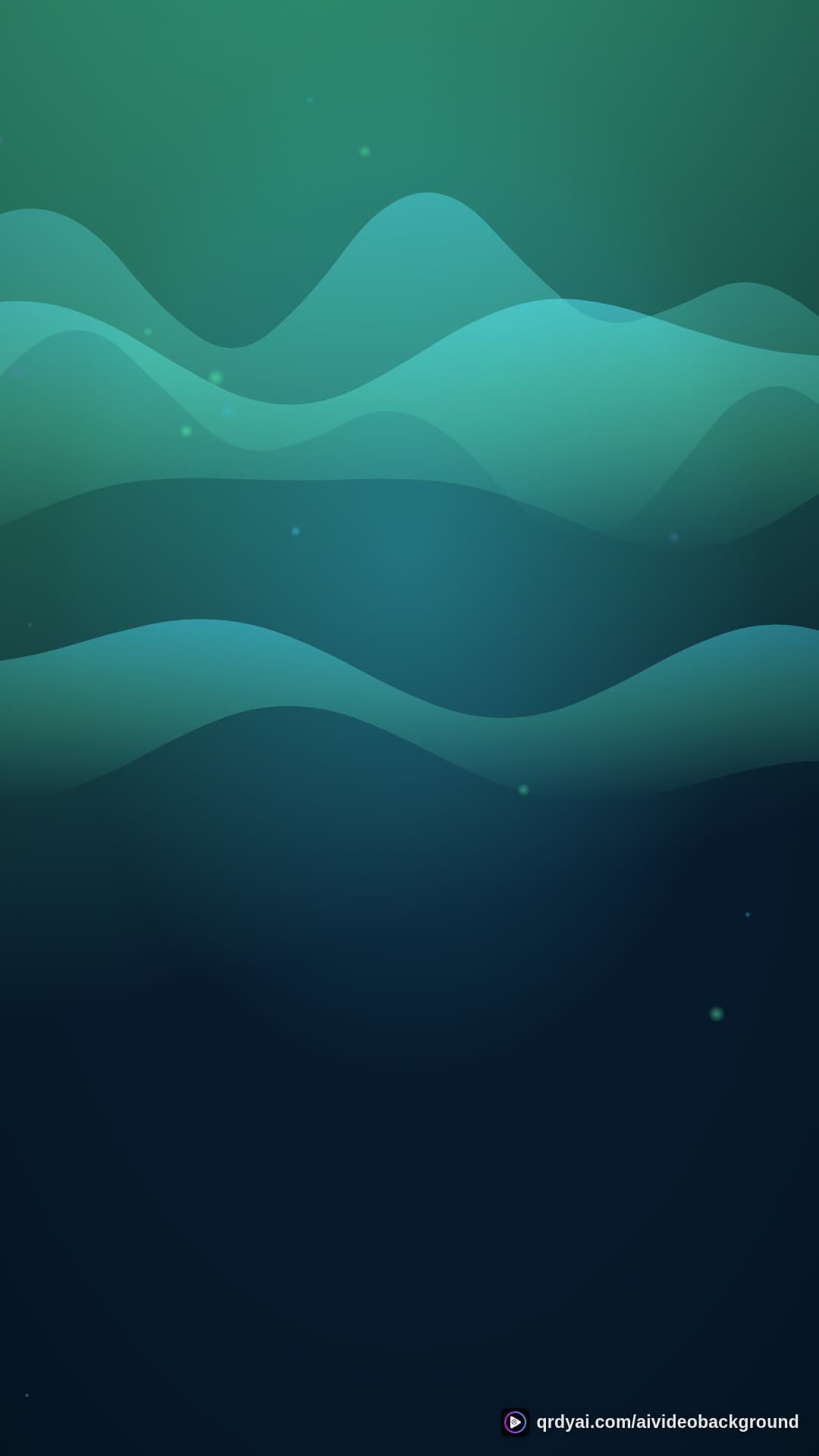 aurora breath portrait loop video background preview