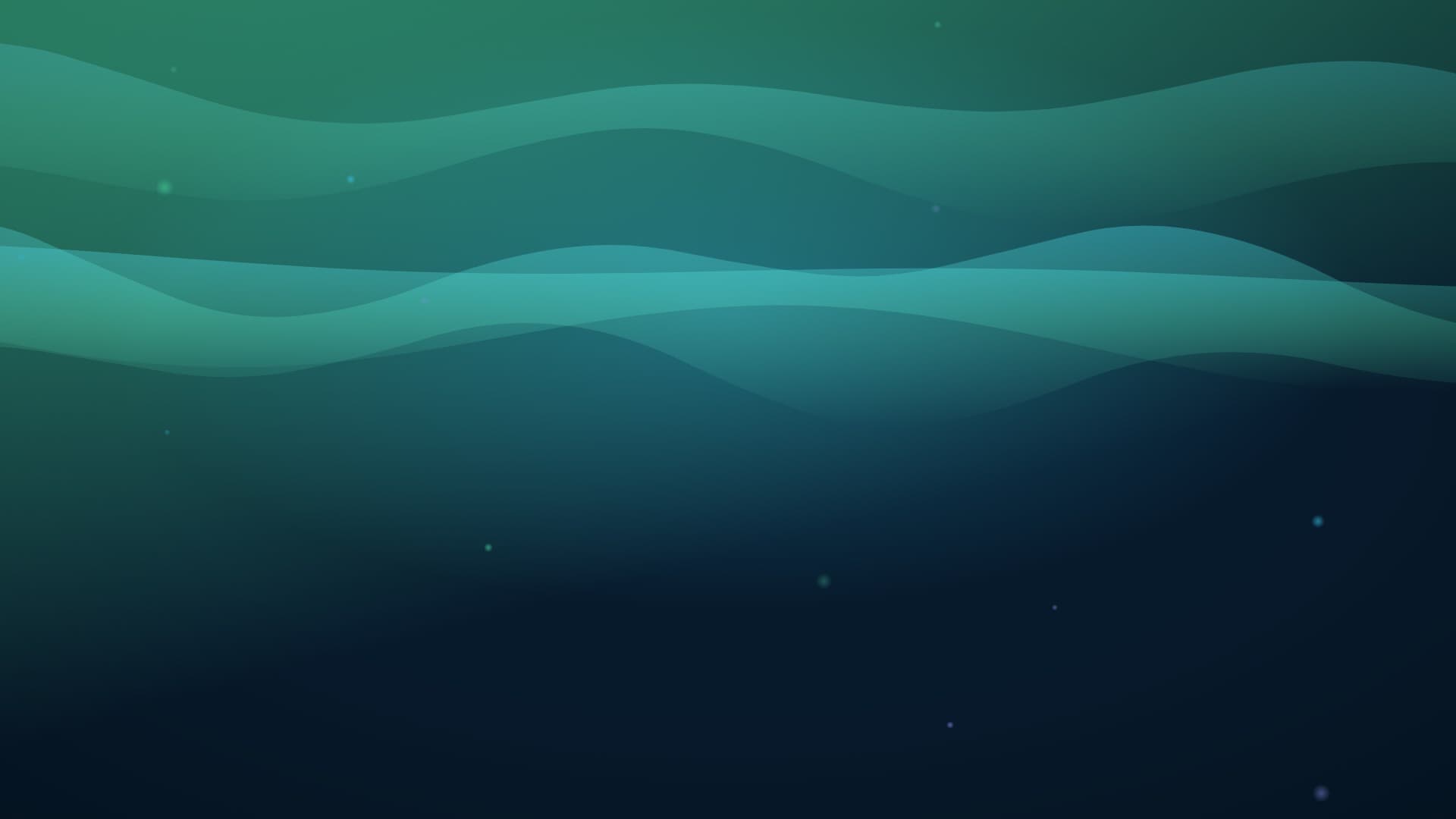 aurora breath landscape loop video background preview