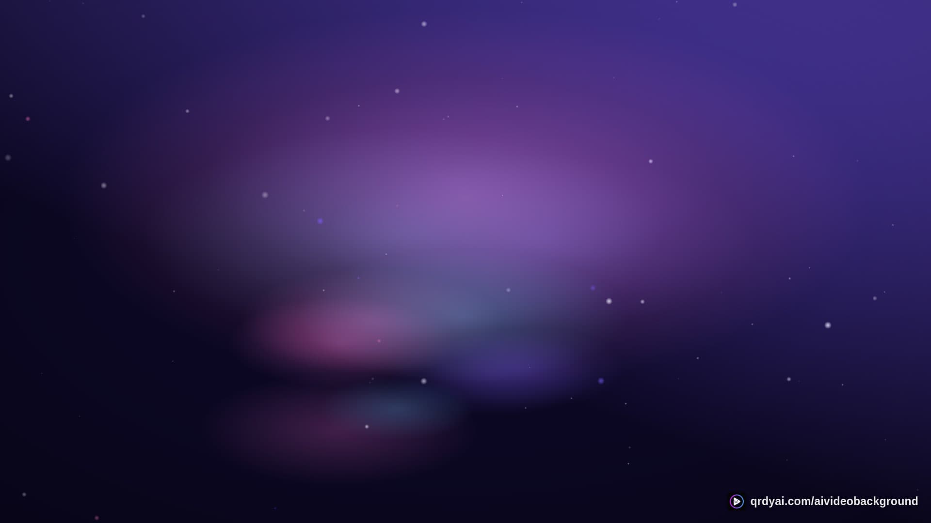 cosmos drift landscape loop video background preview
