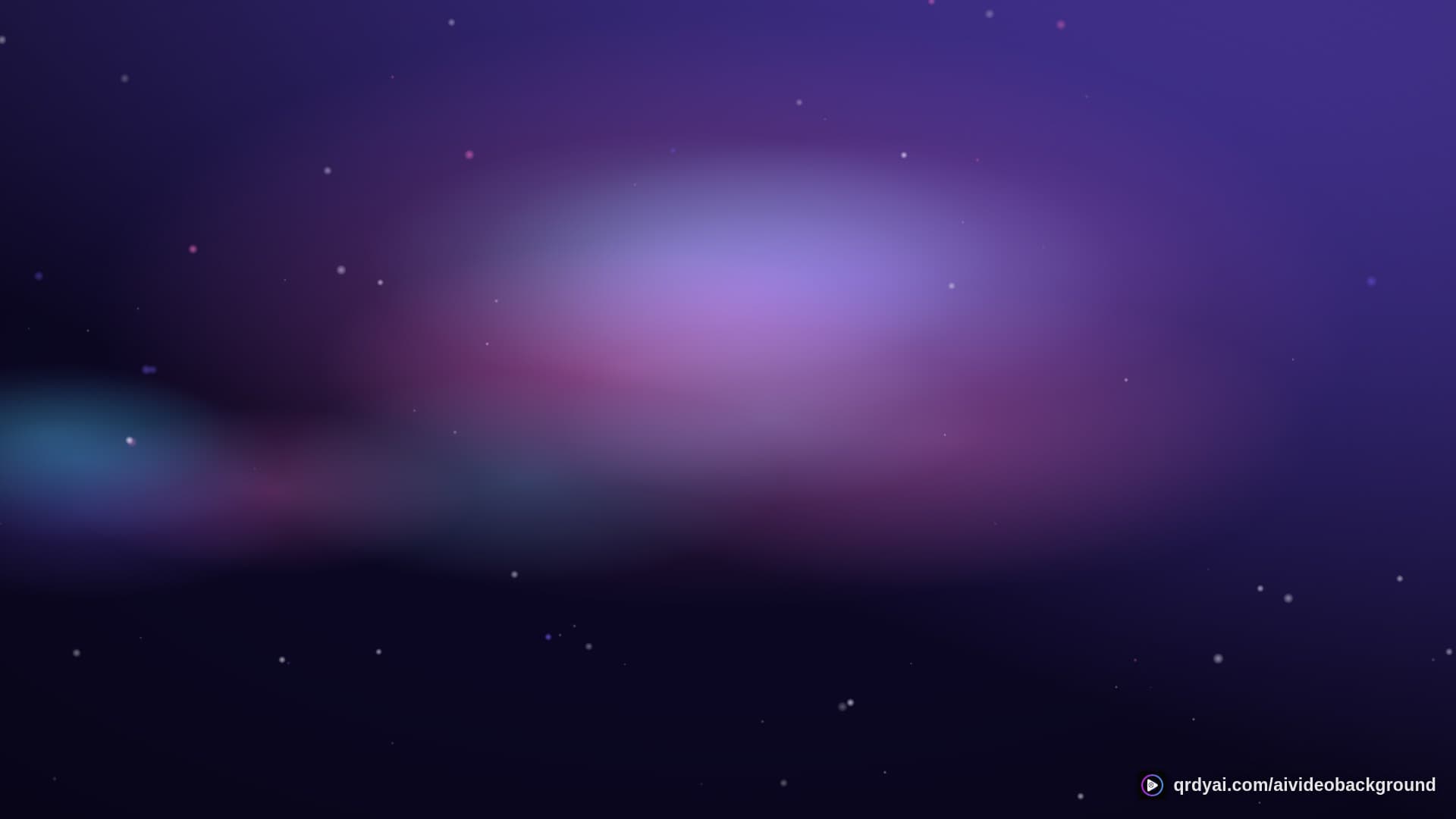 cosmos drift landscape loop video background preview
