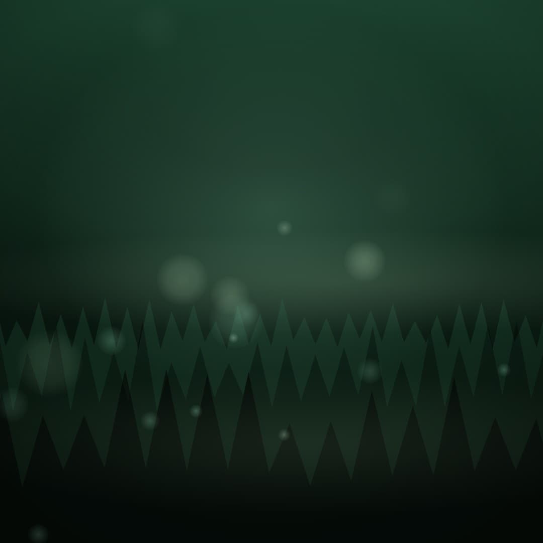 forest fireflies square loop video background preview