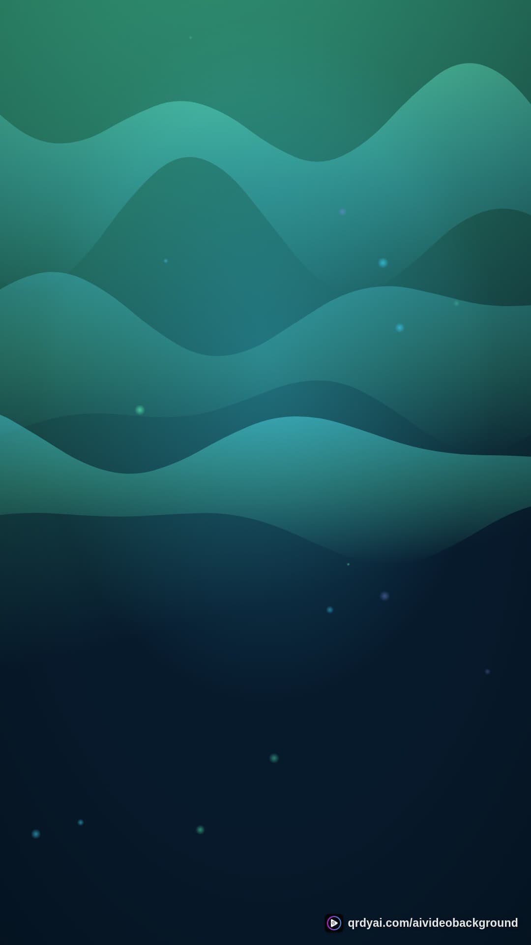 aurora breath portrait loop video background preview