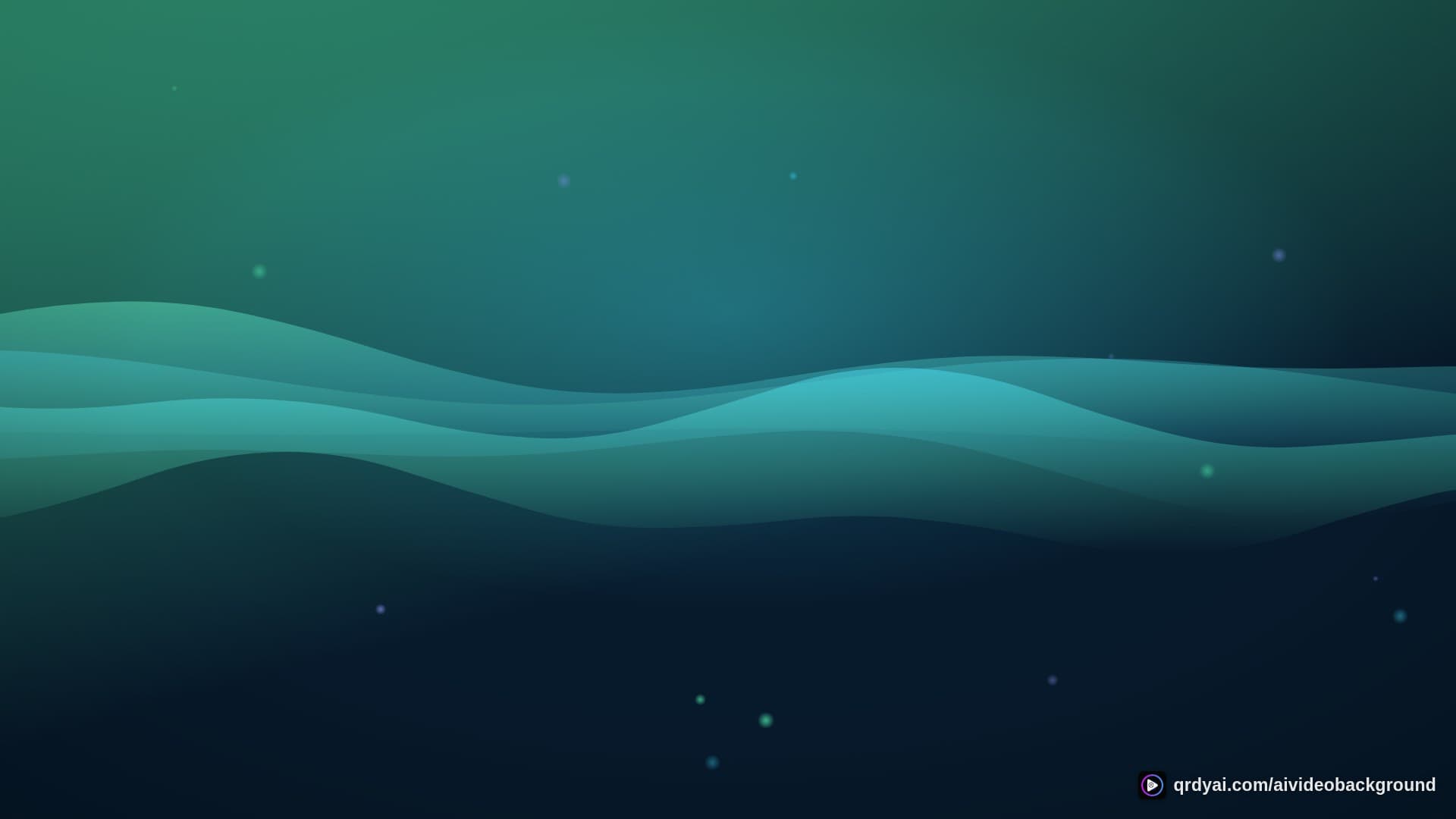 aurora breath landscape loop video background preview