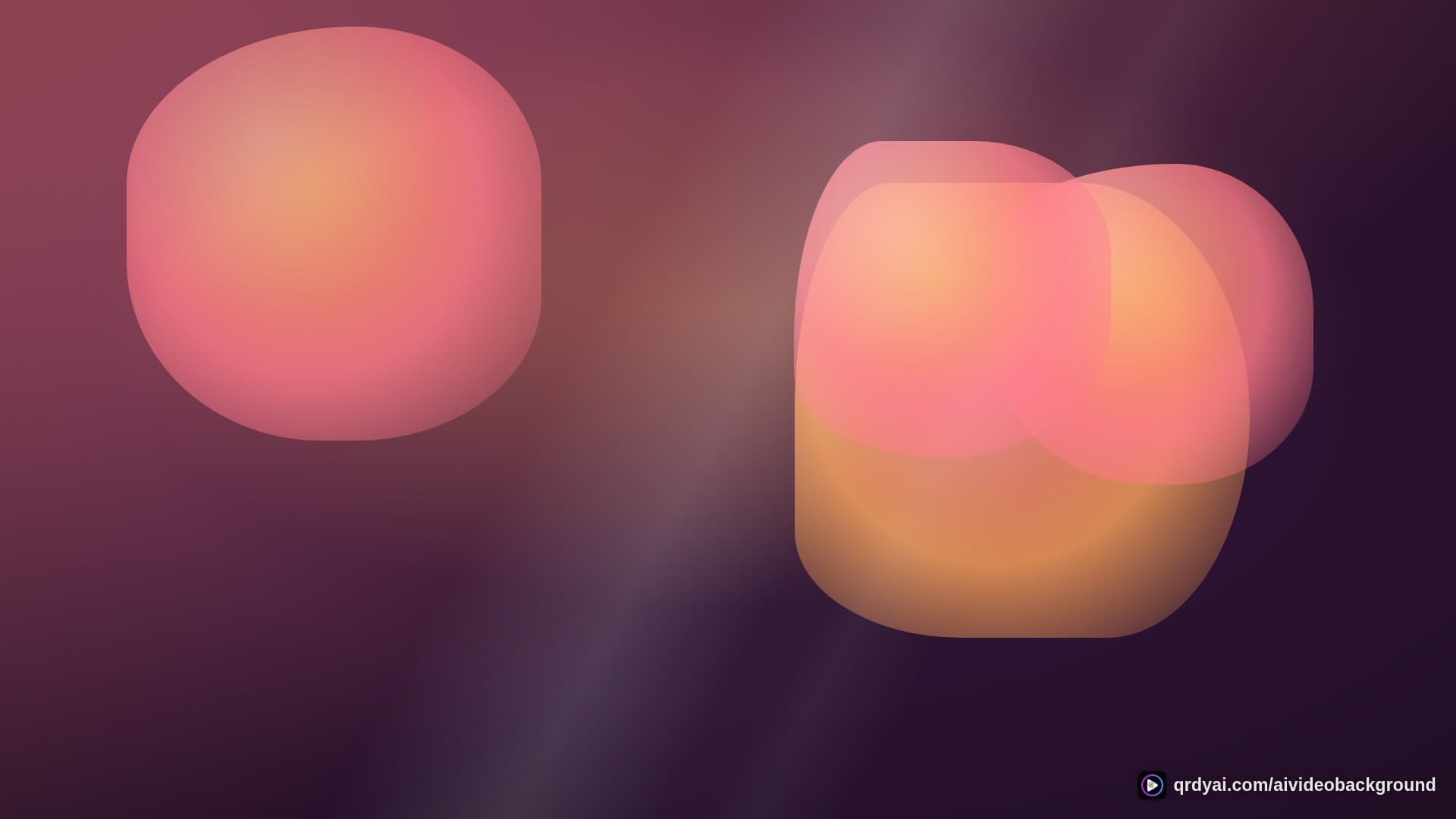 liquid melt landscape loop video background preview
