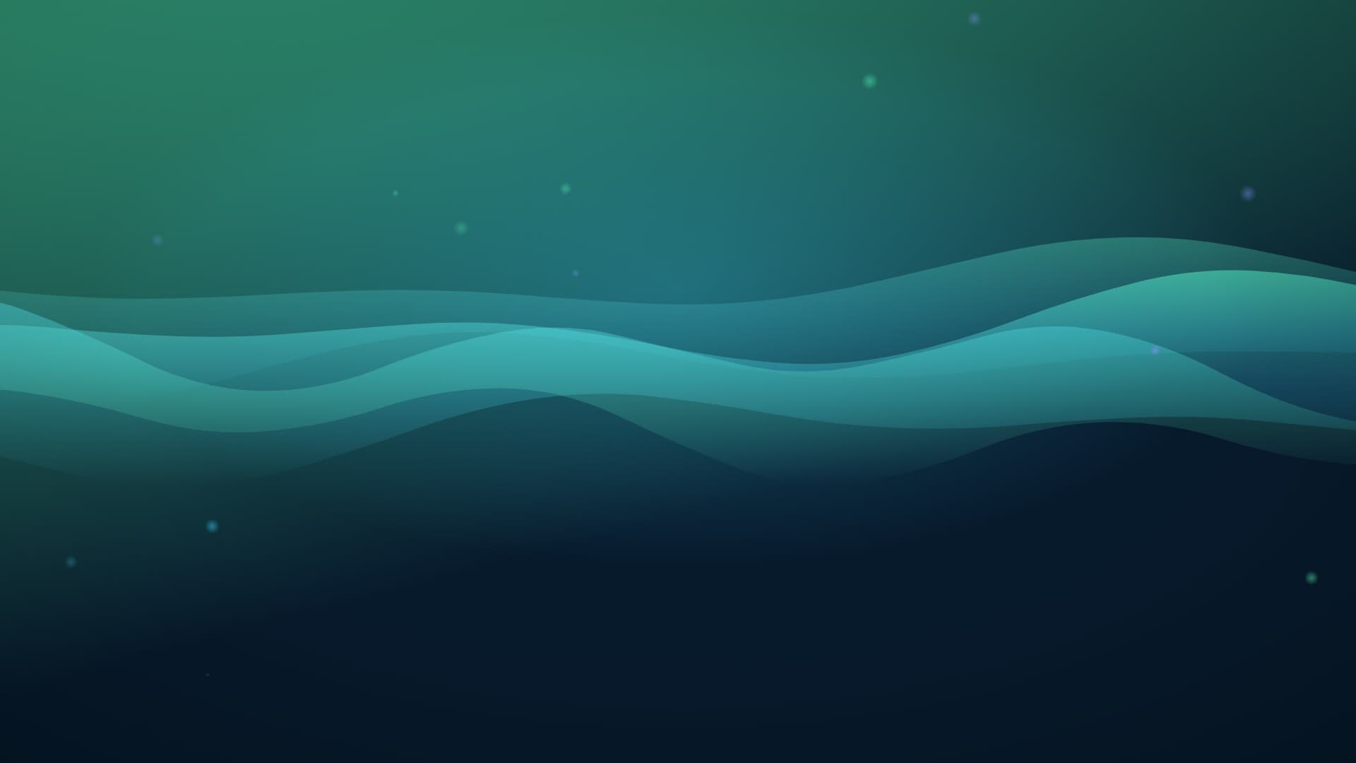 aurora breath landscape loop video background preview