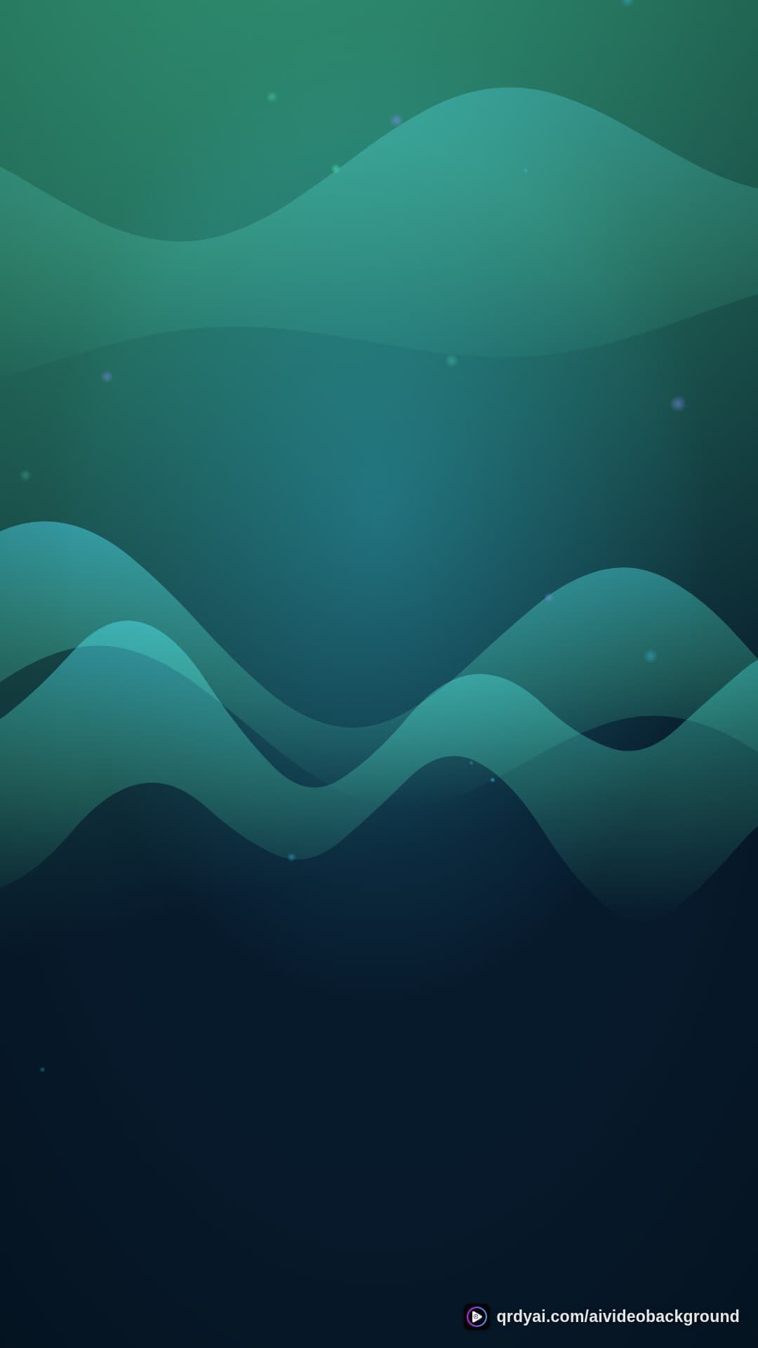 aurora breath portrait loop video background preview