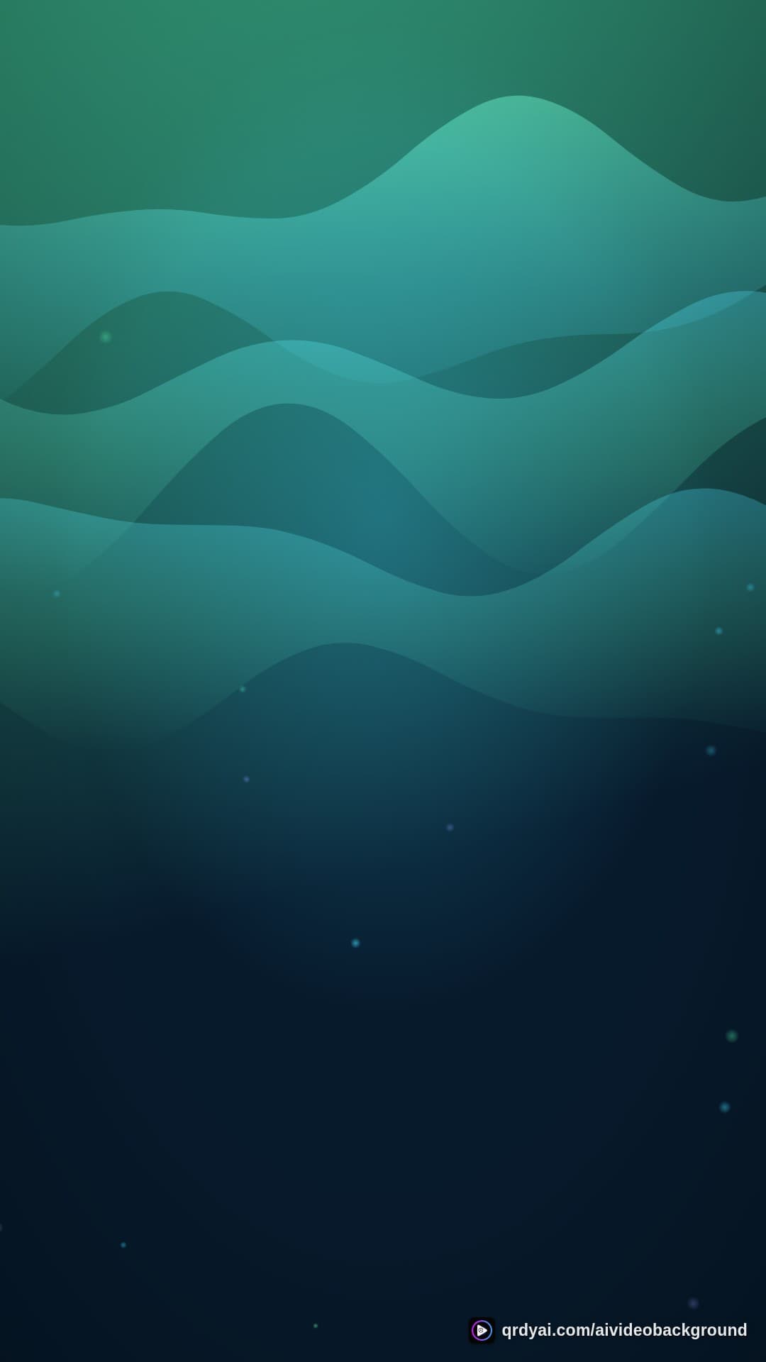 aurora breath portrait loop video background preview