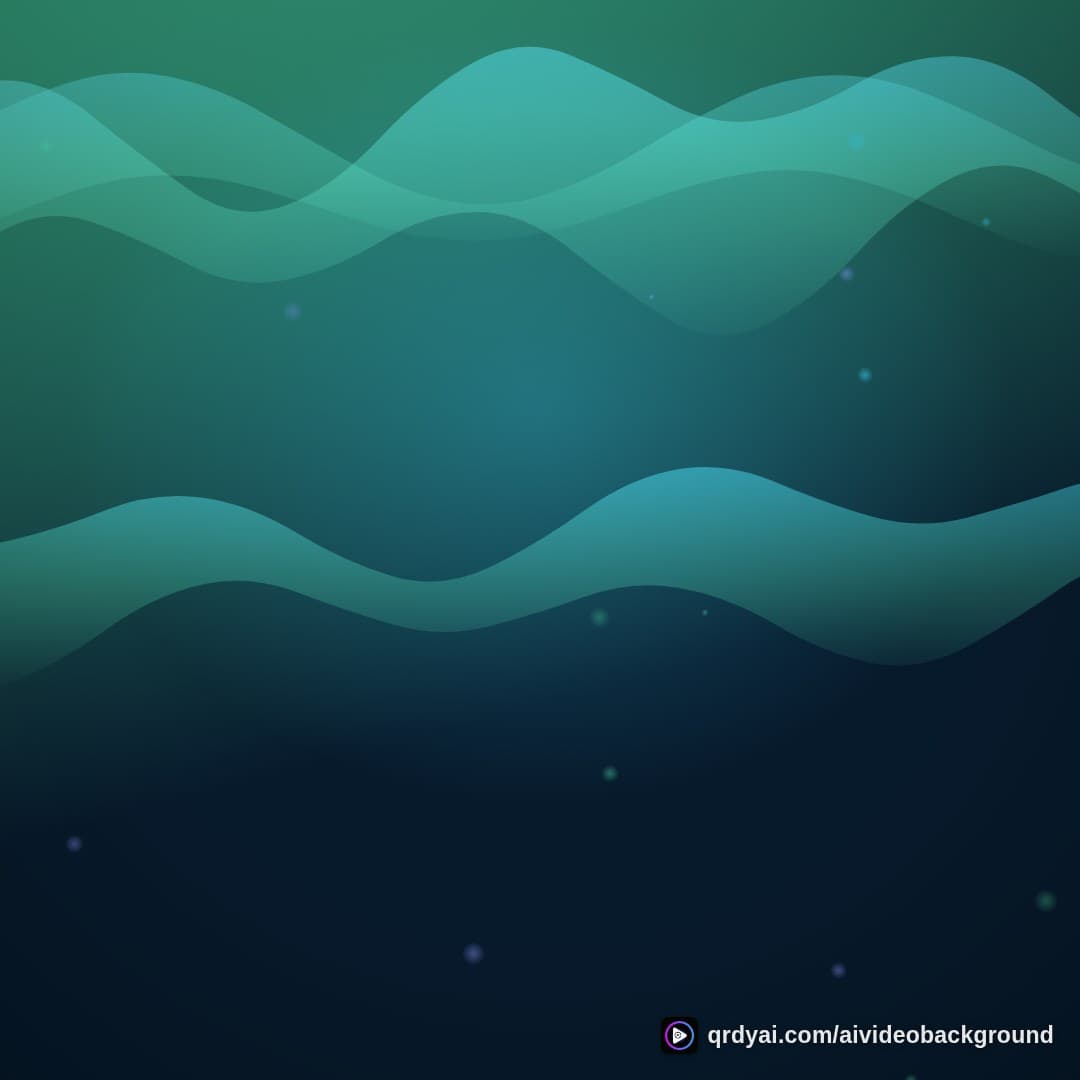 aurora breath square loop video background preview