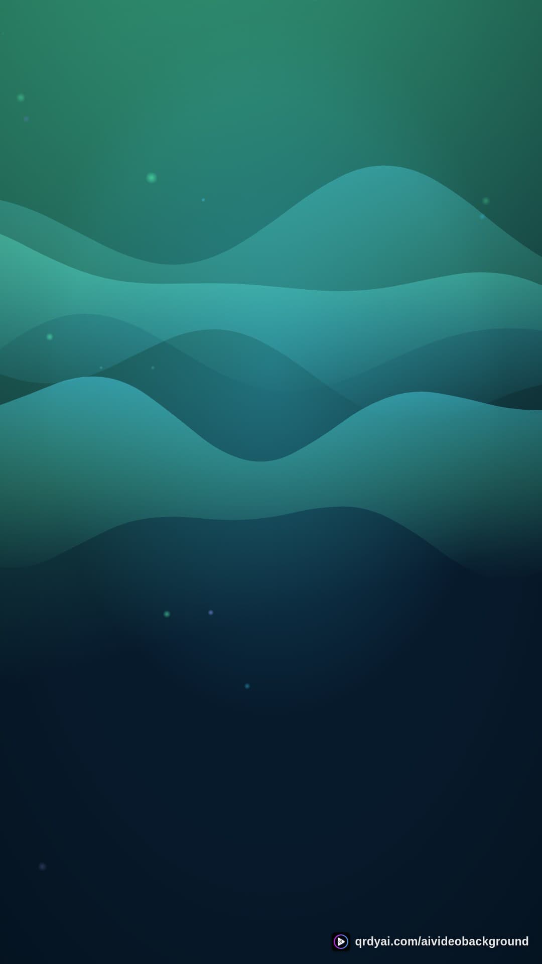 aurora breath portrait loop video background preview