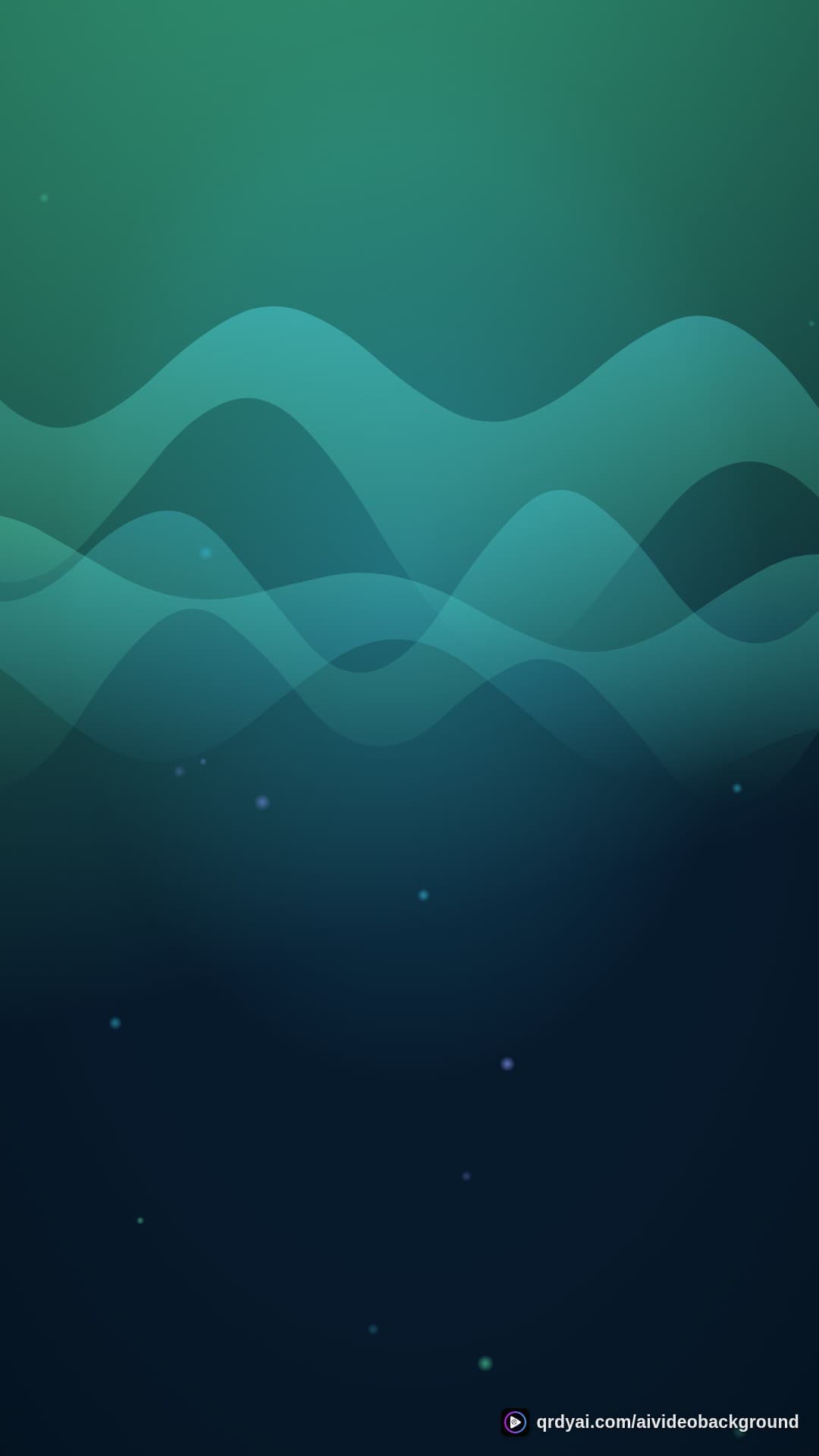 aurora breath portrait loop video background preview