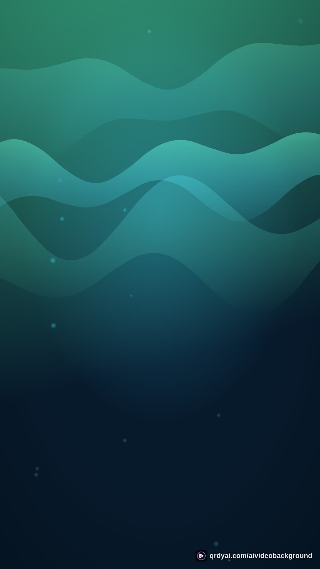 aurora breath portrait loop video background preview