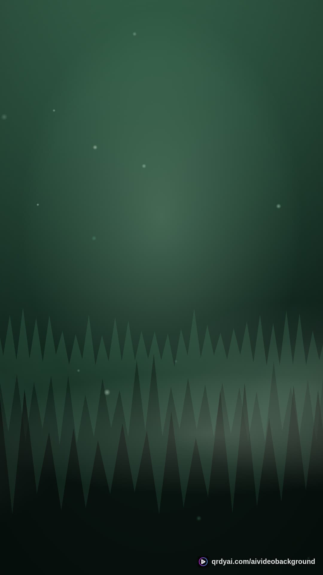 forest mist portrait loop video background preview