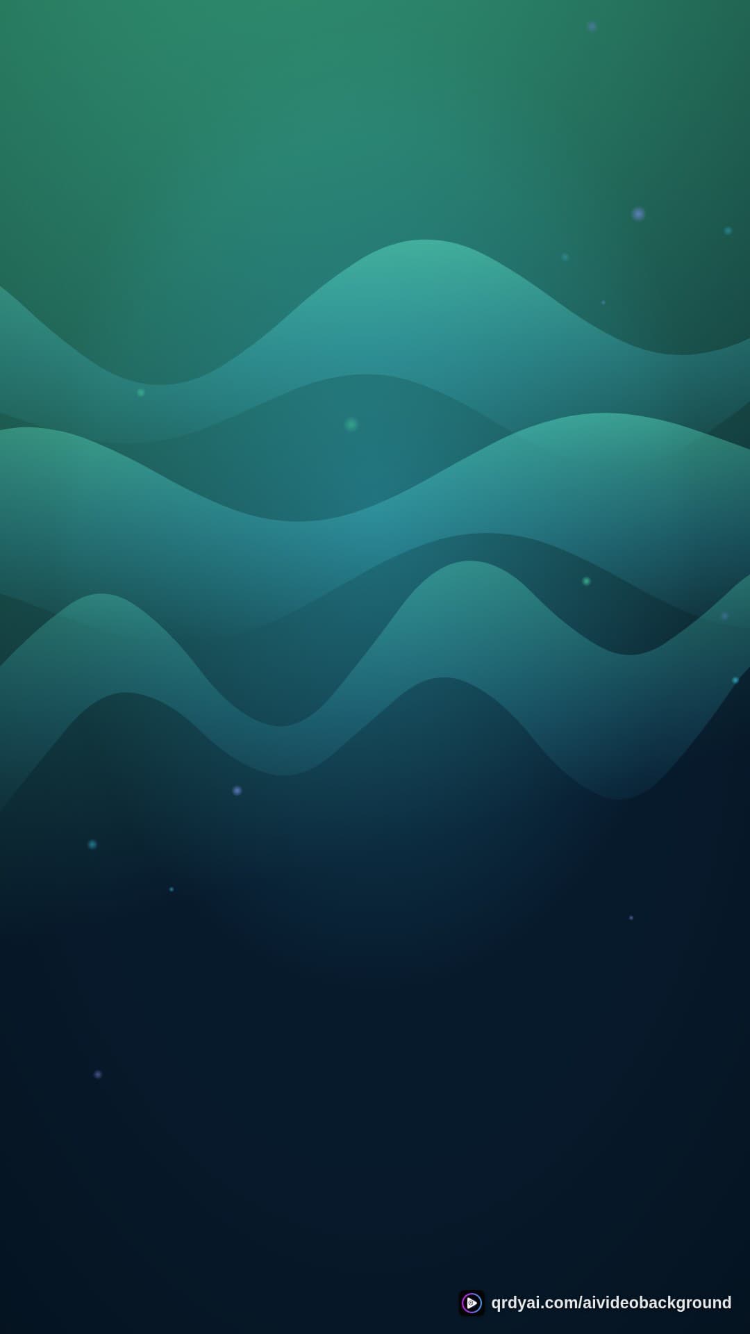 aurora breath portrait loop video background preview