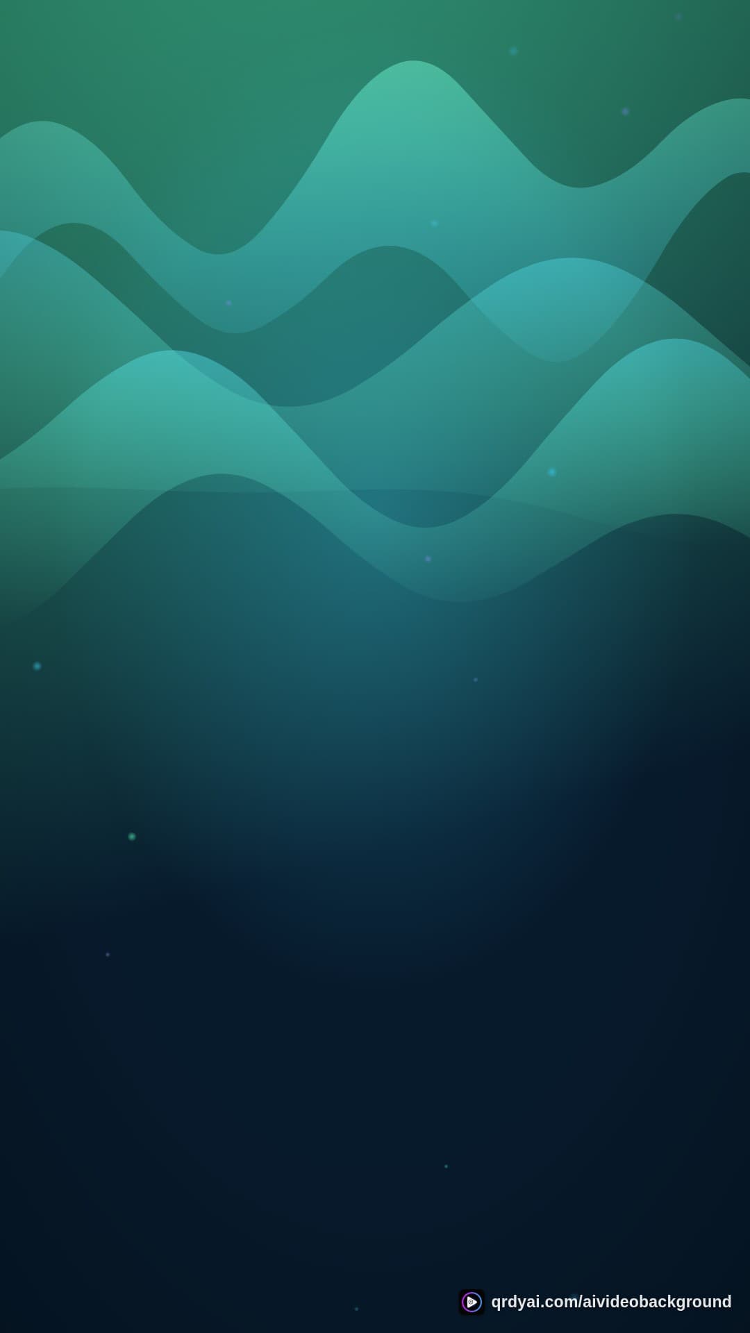 aurora breath portrait loop video background preview