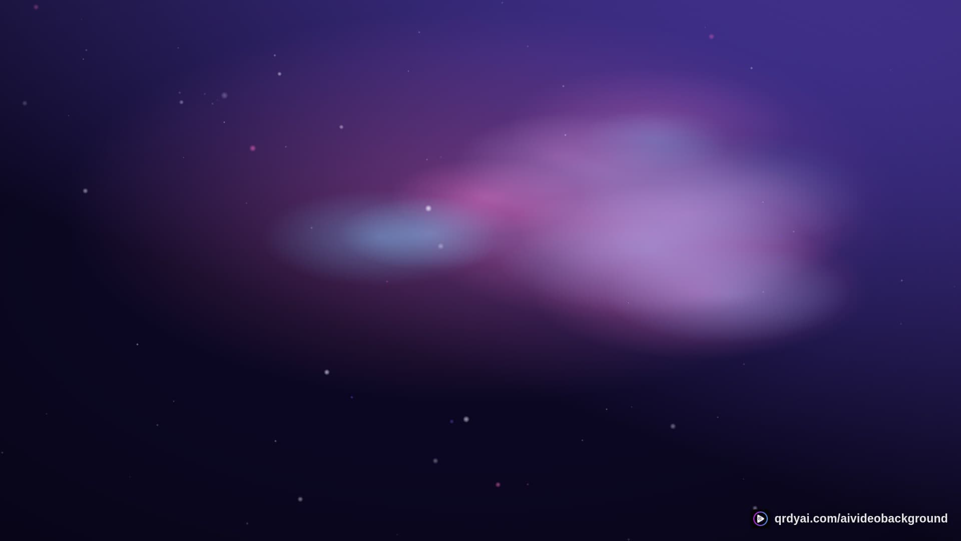 cosmos drift landscape loop video background preview