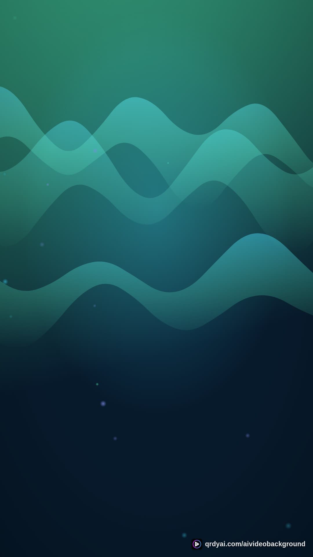 aurora breath portrait loop video background preview