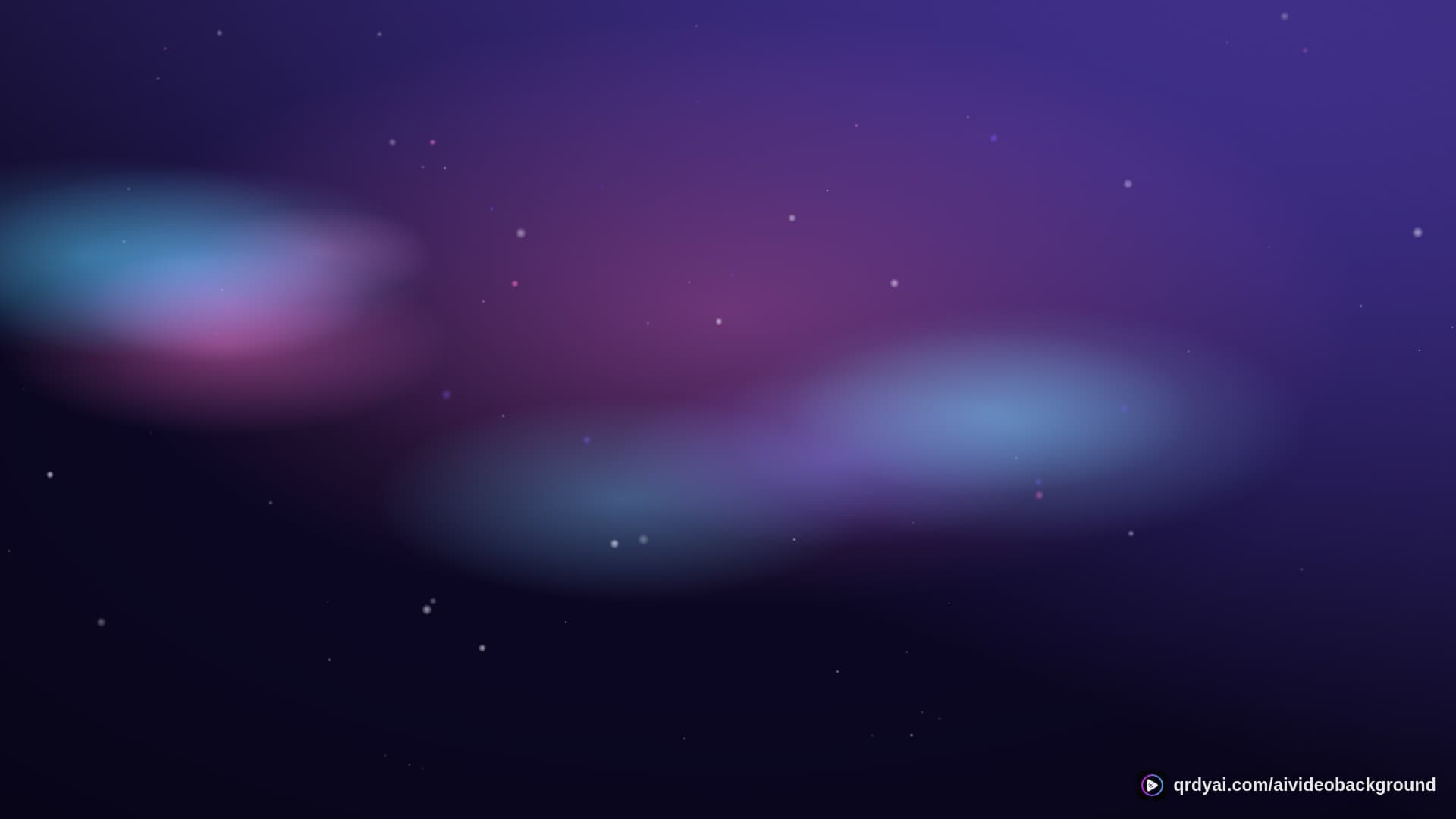 cosmos drift landscape loop video background preview