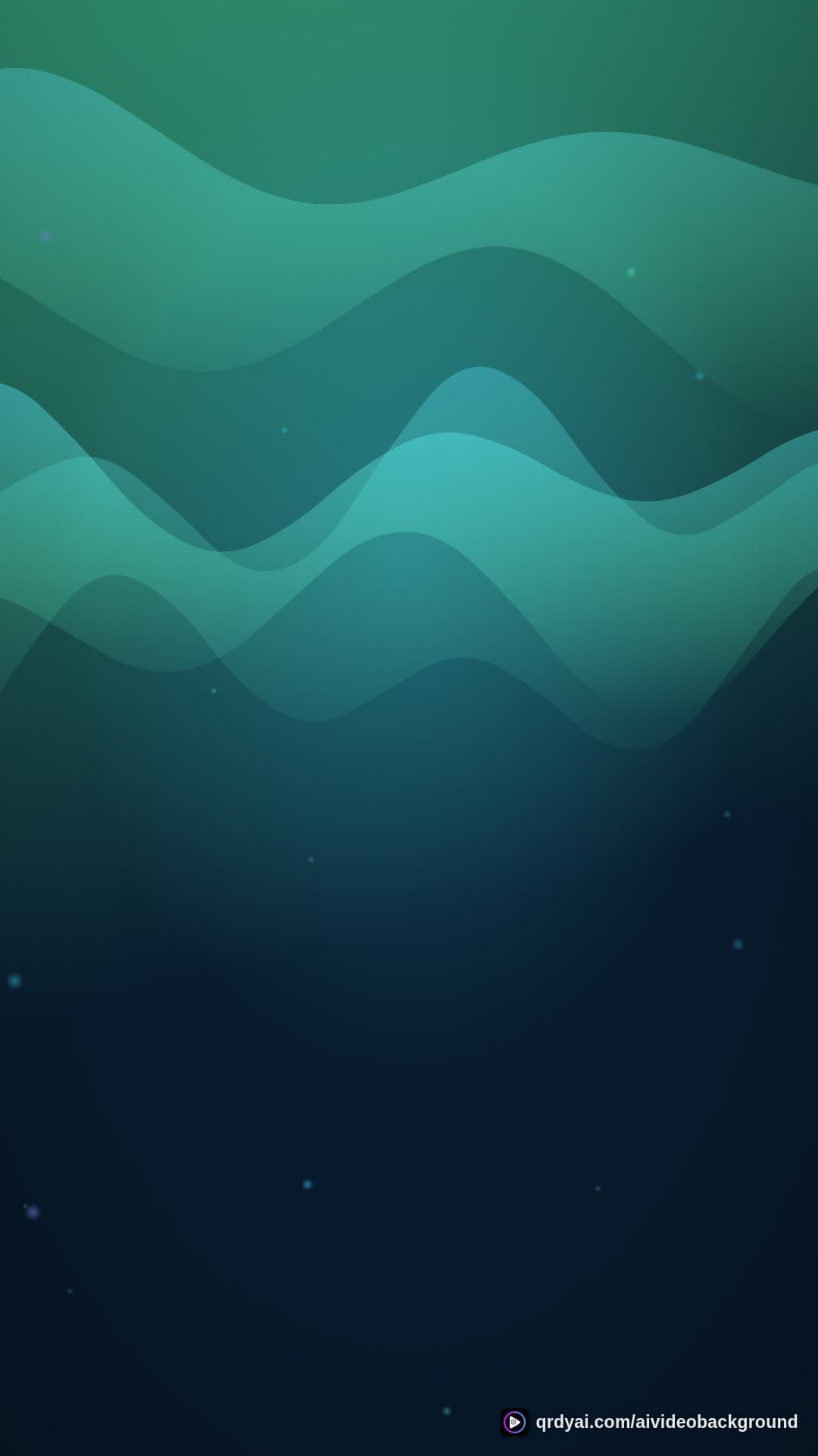 aurora breath portrait loop video background preview