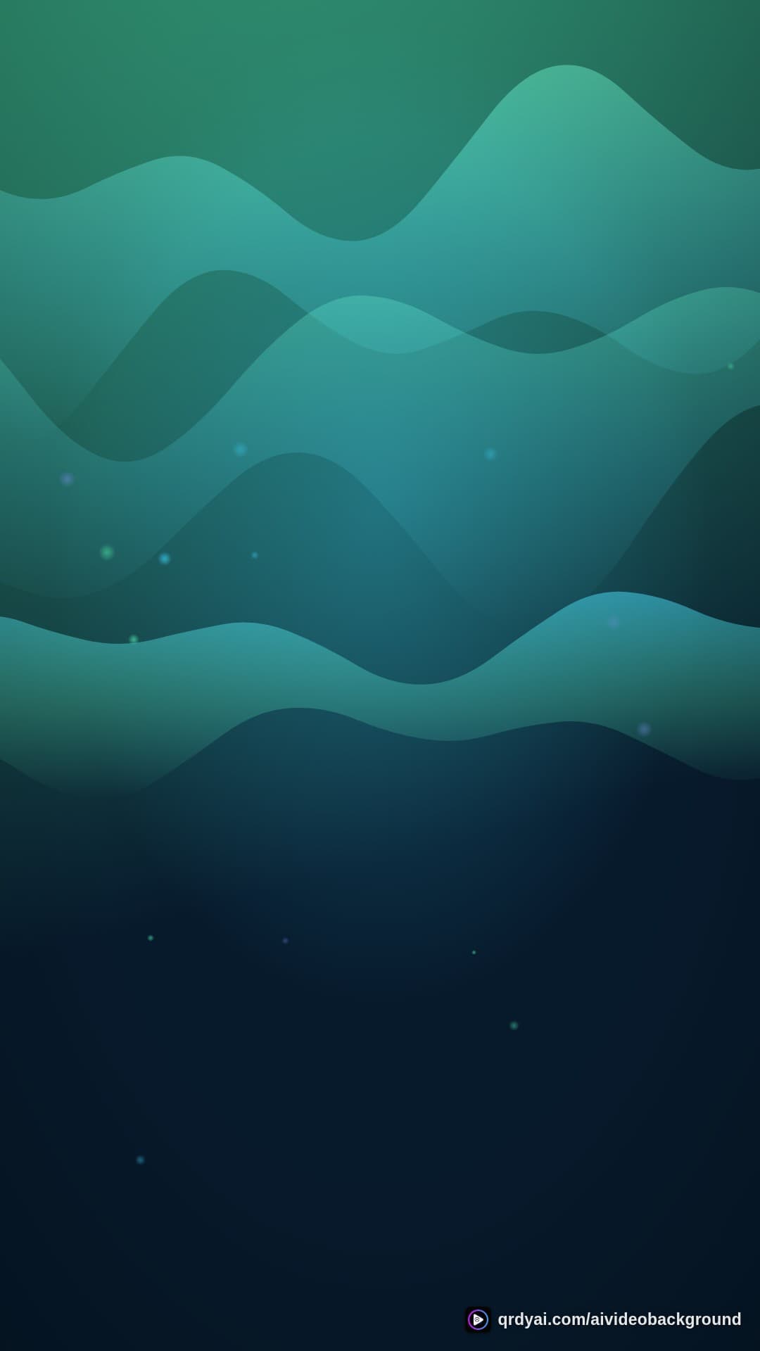 aurora breath portrait loop video background preview