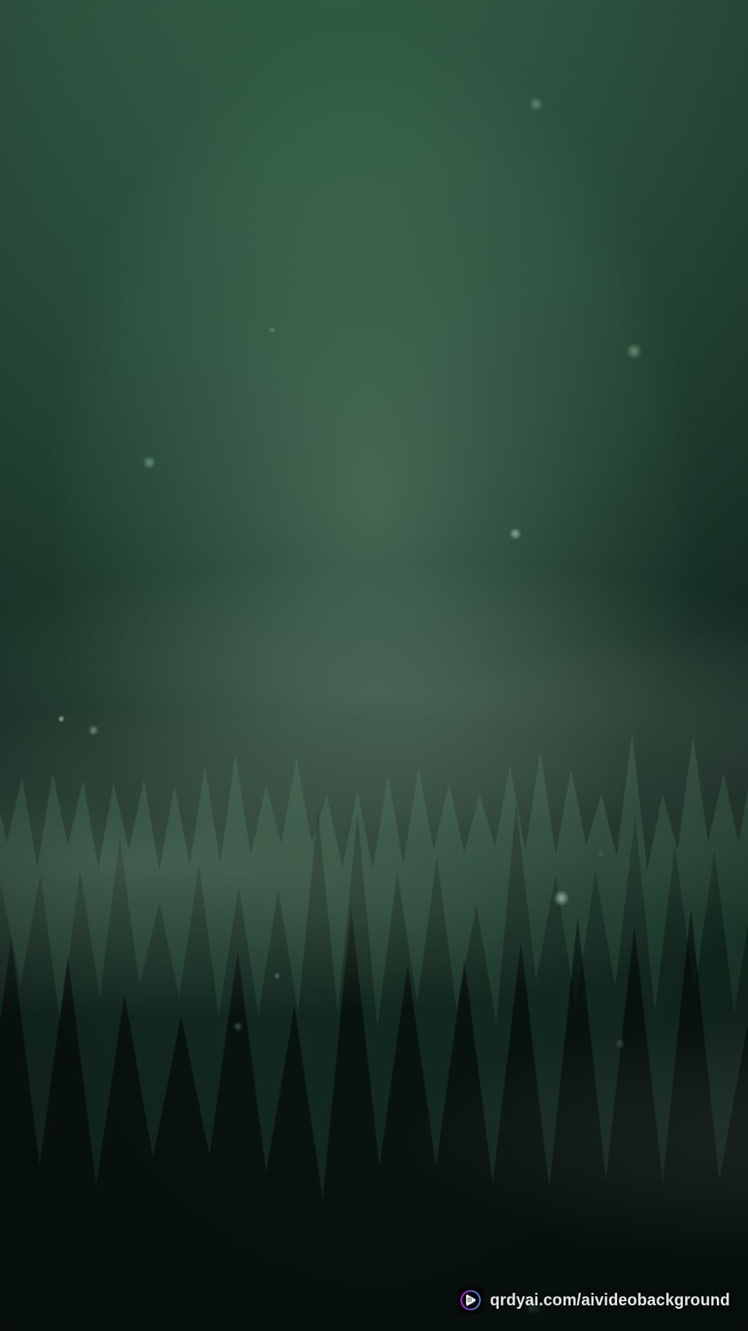 forest mist portrait loop video background preview