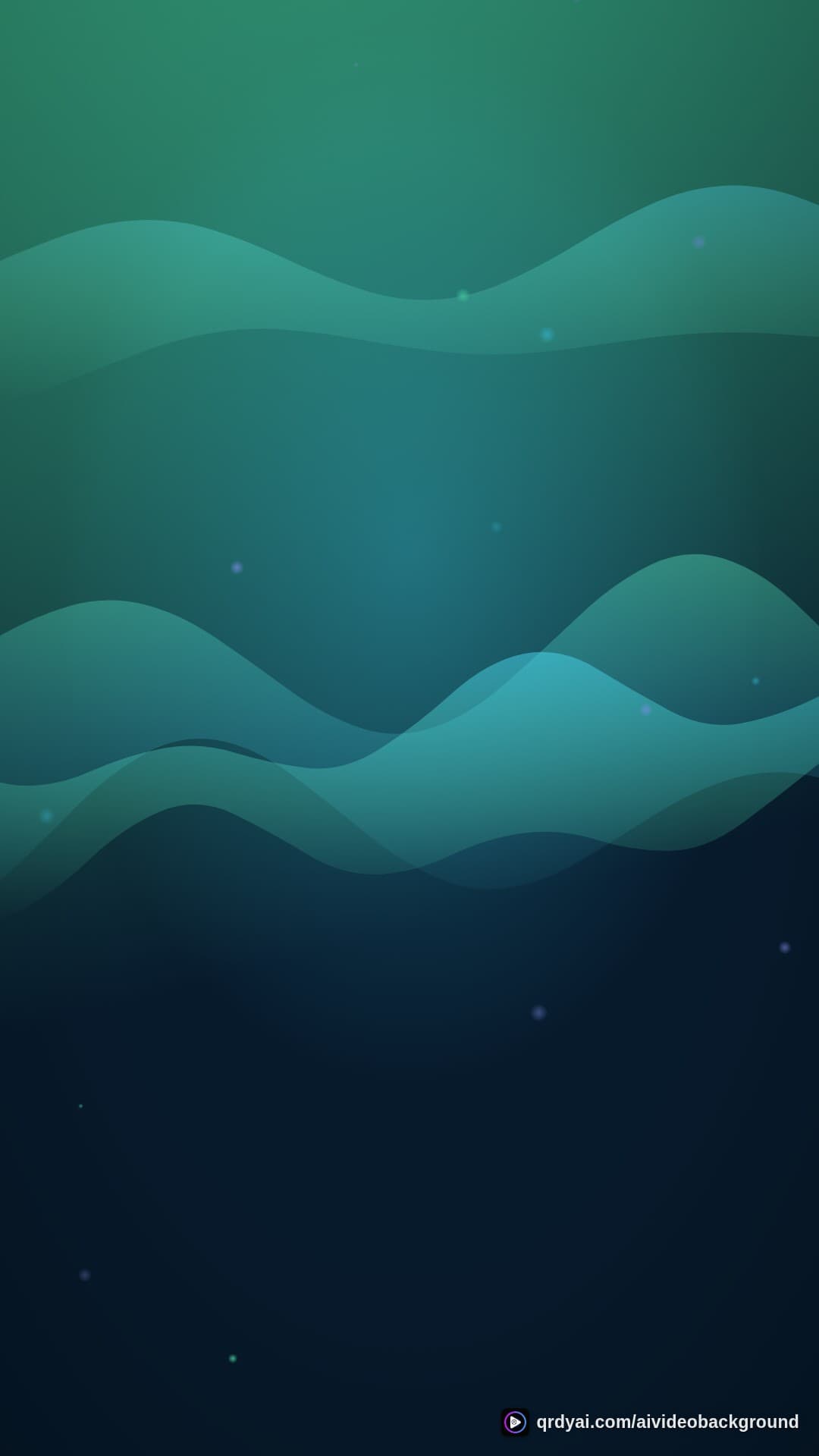 aurora breath portrait loop video background preview
