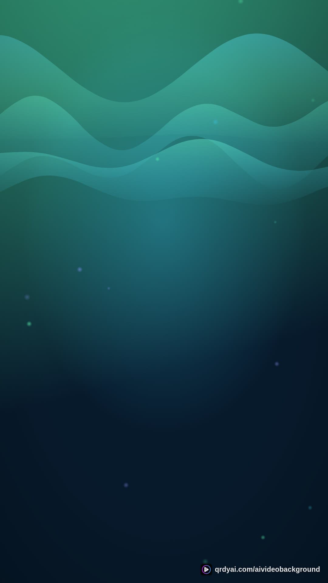aurora breath portrait loop video background preview