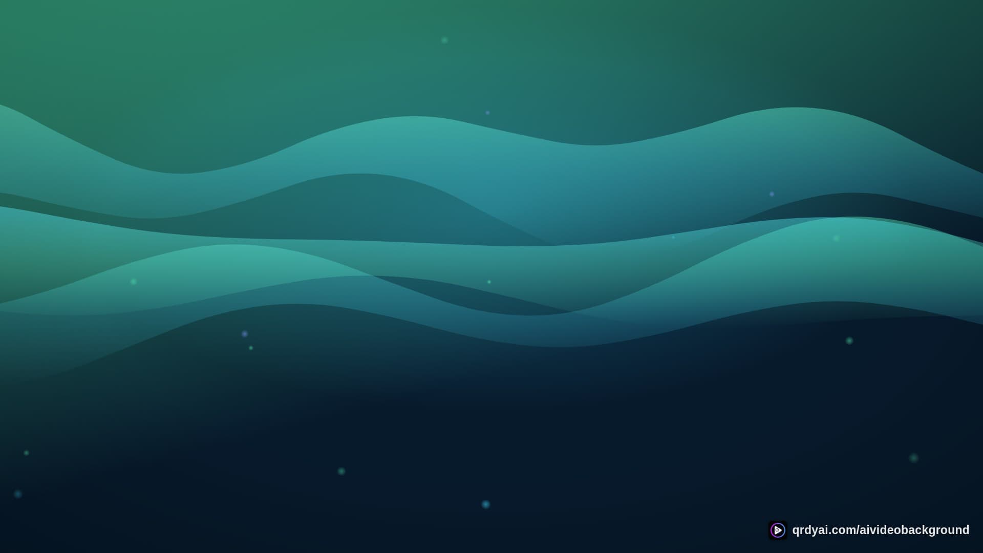 aurora breath landscape loop video background preview