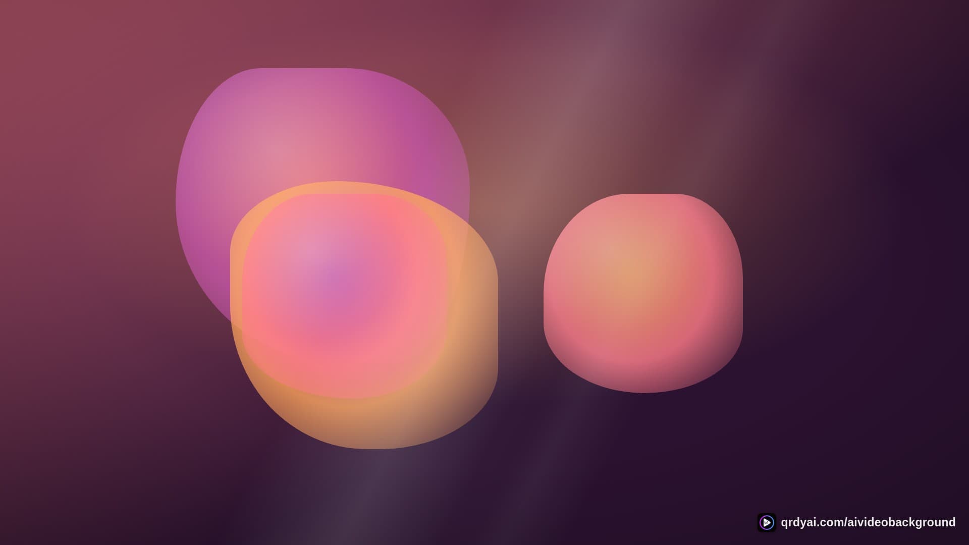 liquid melt landscape loop video background preview