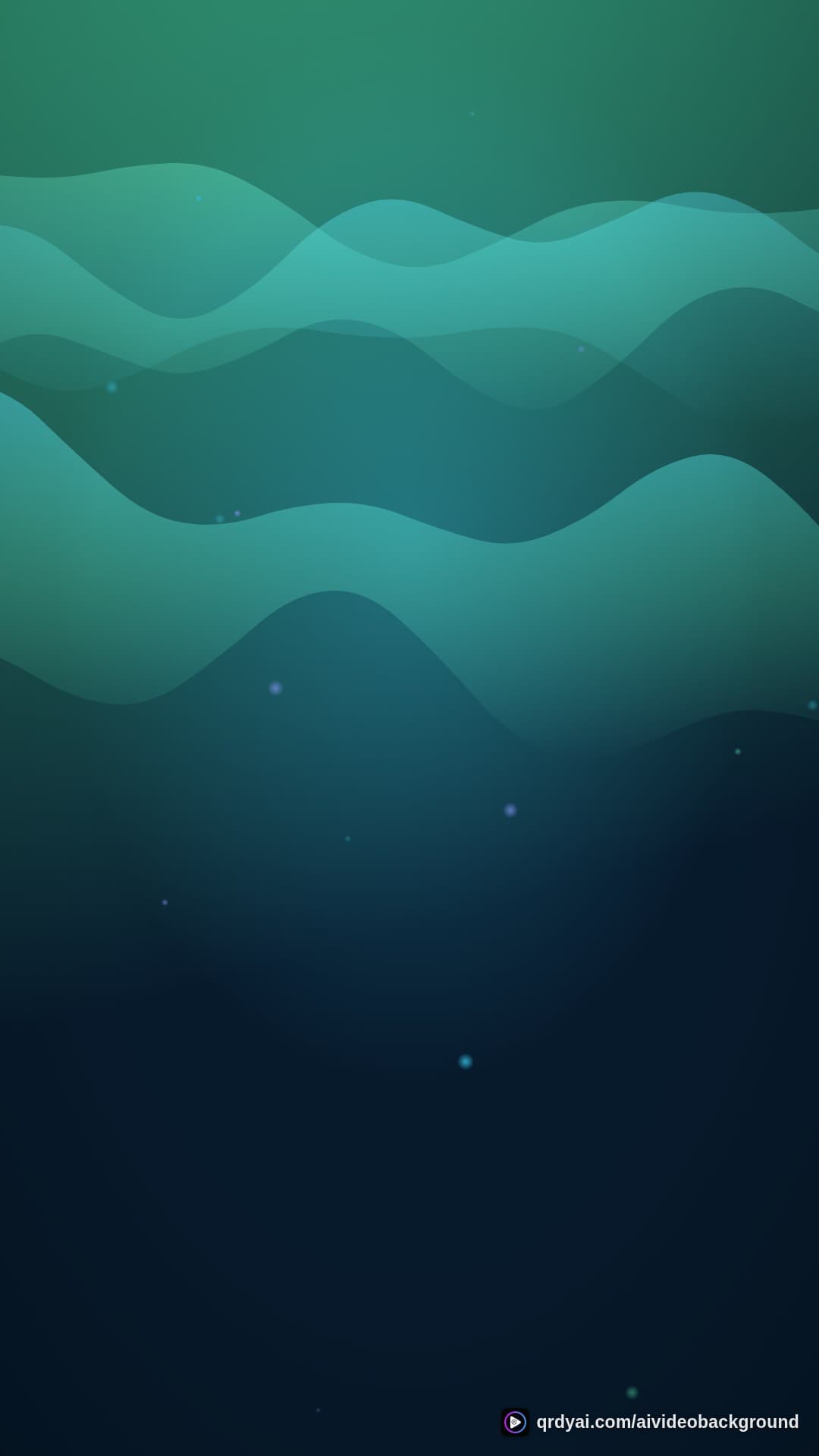 aurora breath portrait loop video background preview