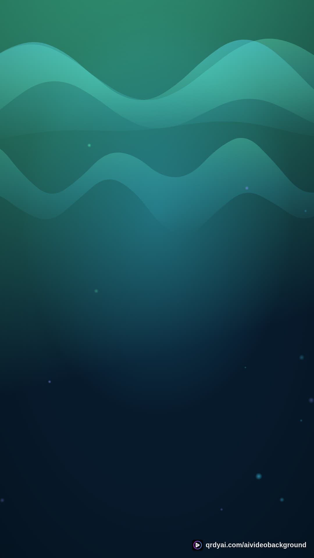 aurora breath portrait loop video background preview