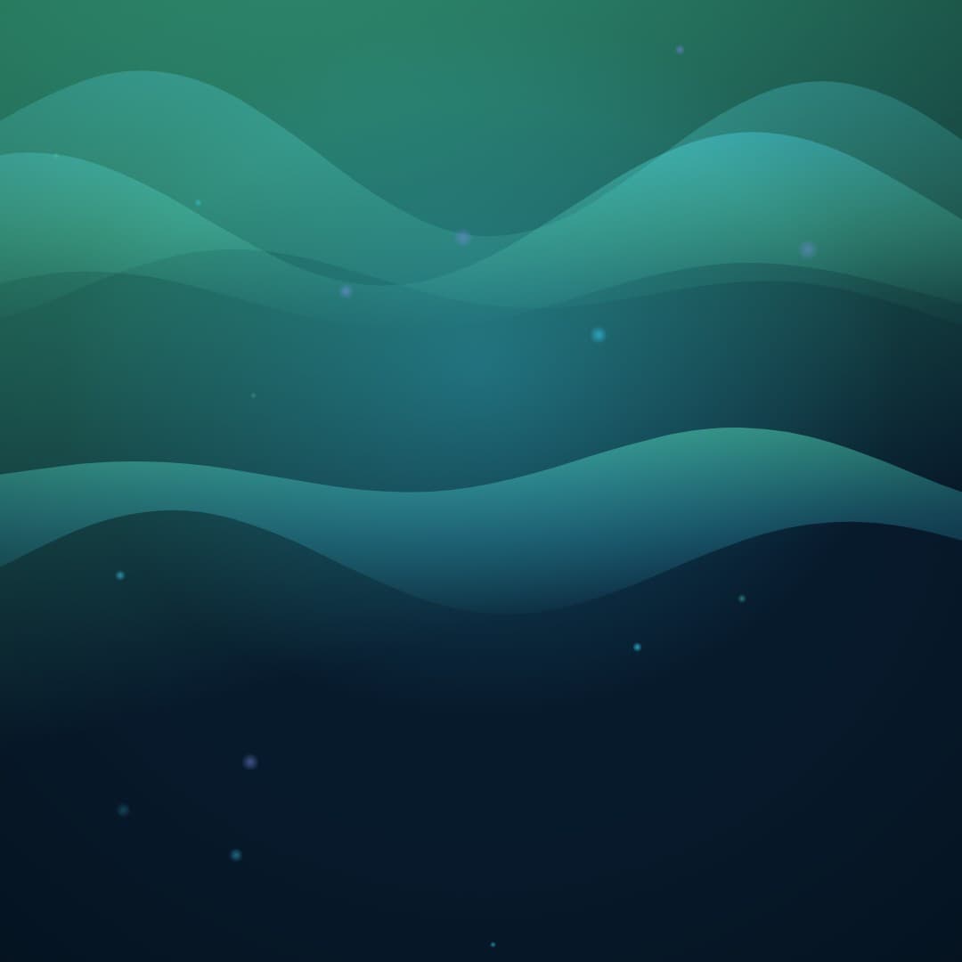 aurora breath square loop video background preview