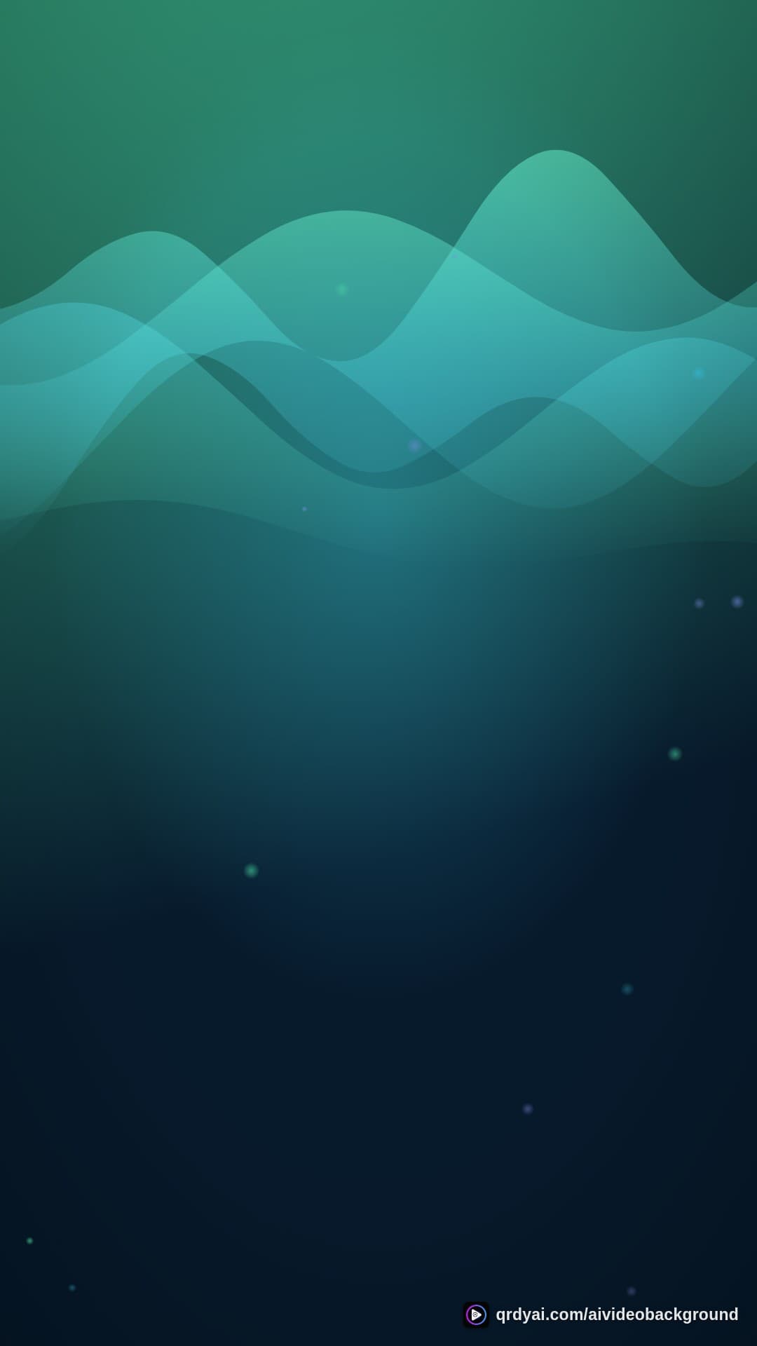 aurora breath portrait loop video background preview