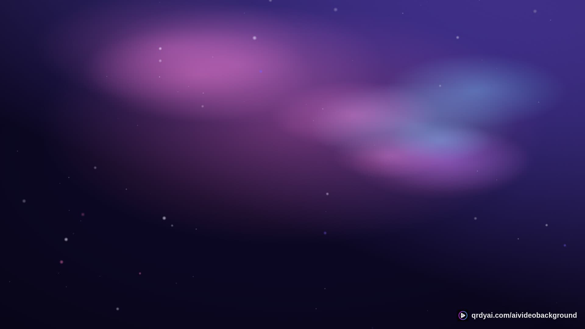 cosmos drift landscape loop video background preview