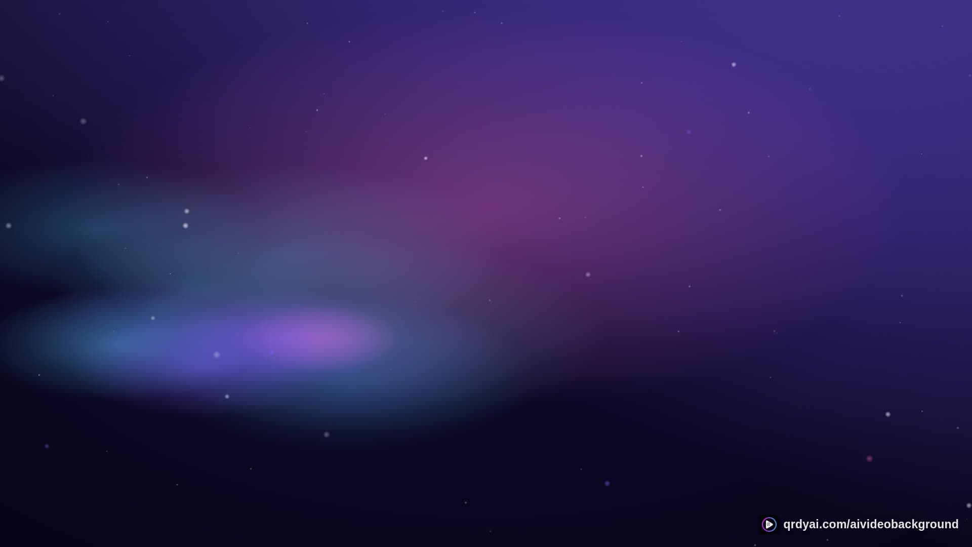 cosmos drift landscape loop video background preview