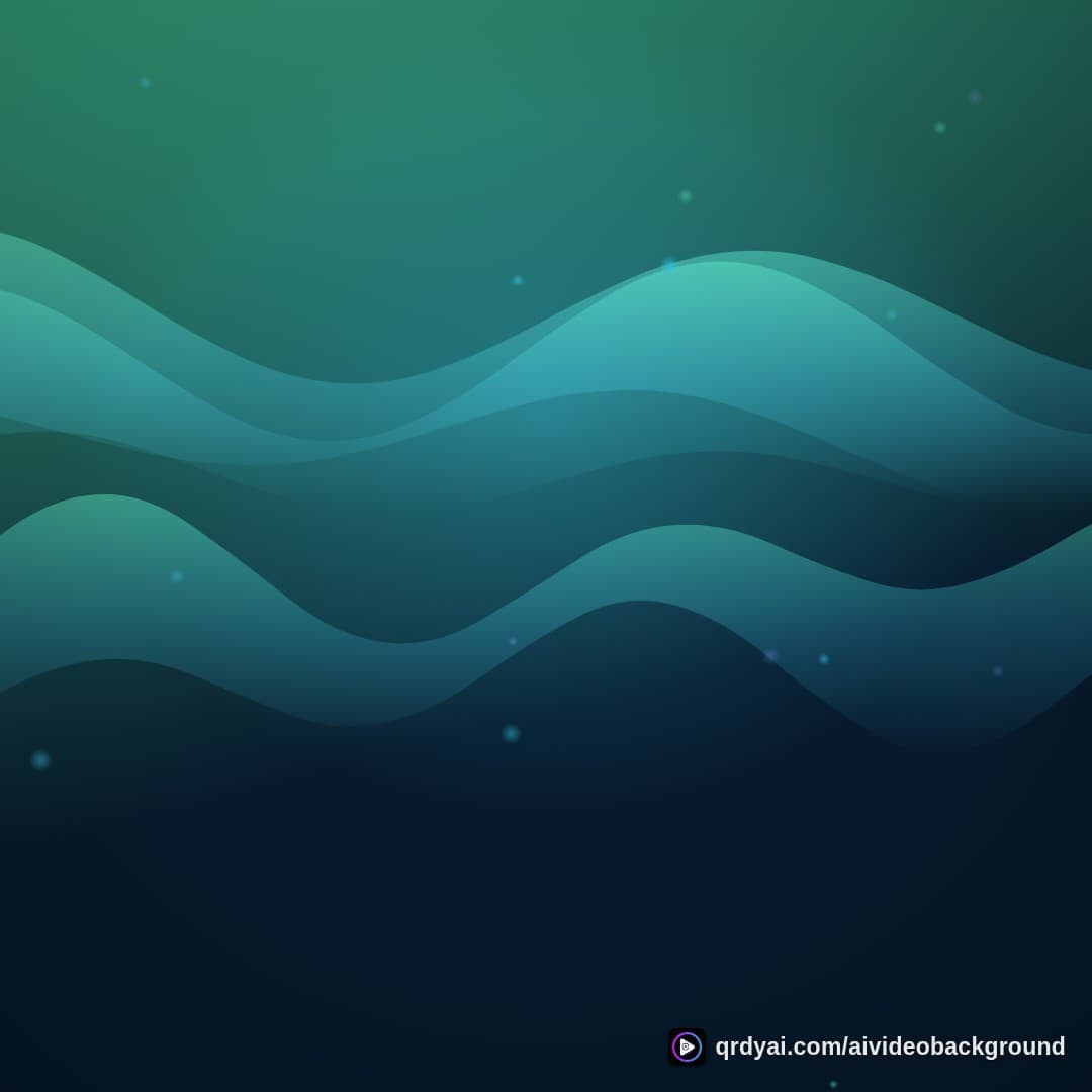 aurora breath square loop video background preview