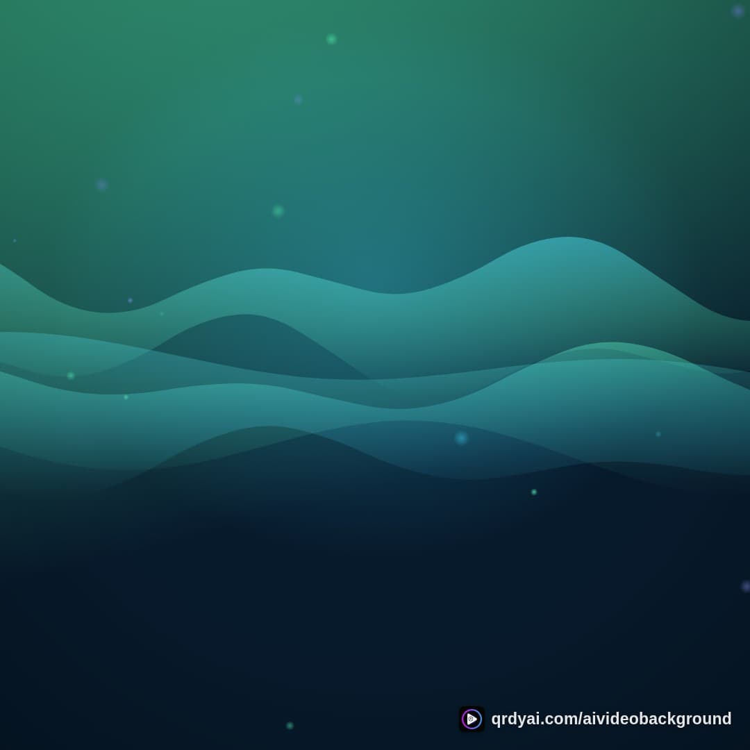aurora breath square loop video background preview