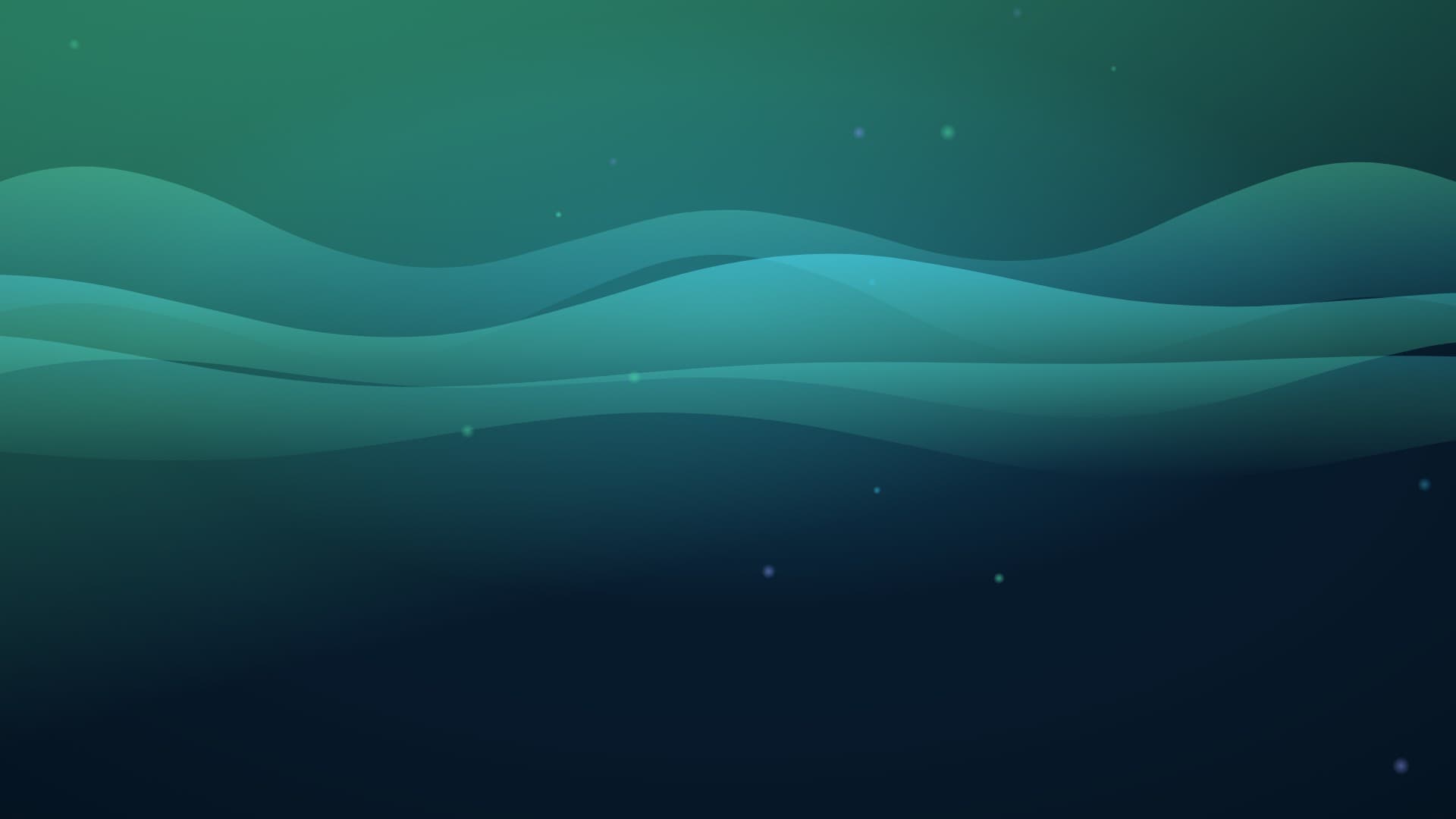 aurora breath landscape loop video background preview