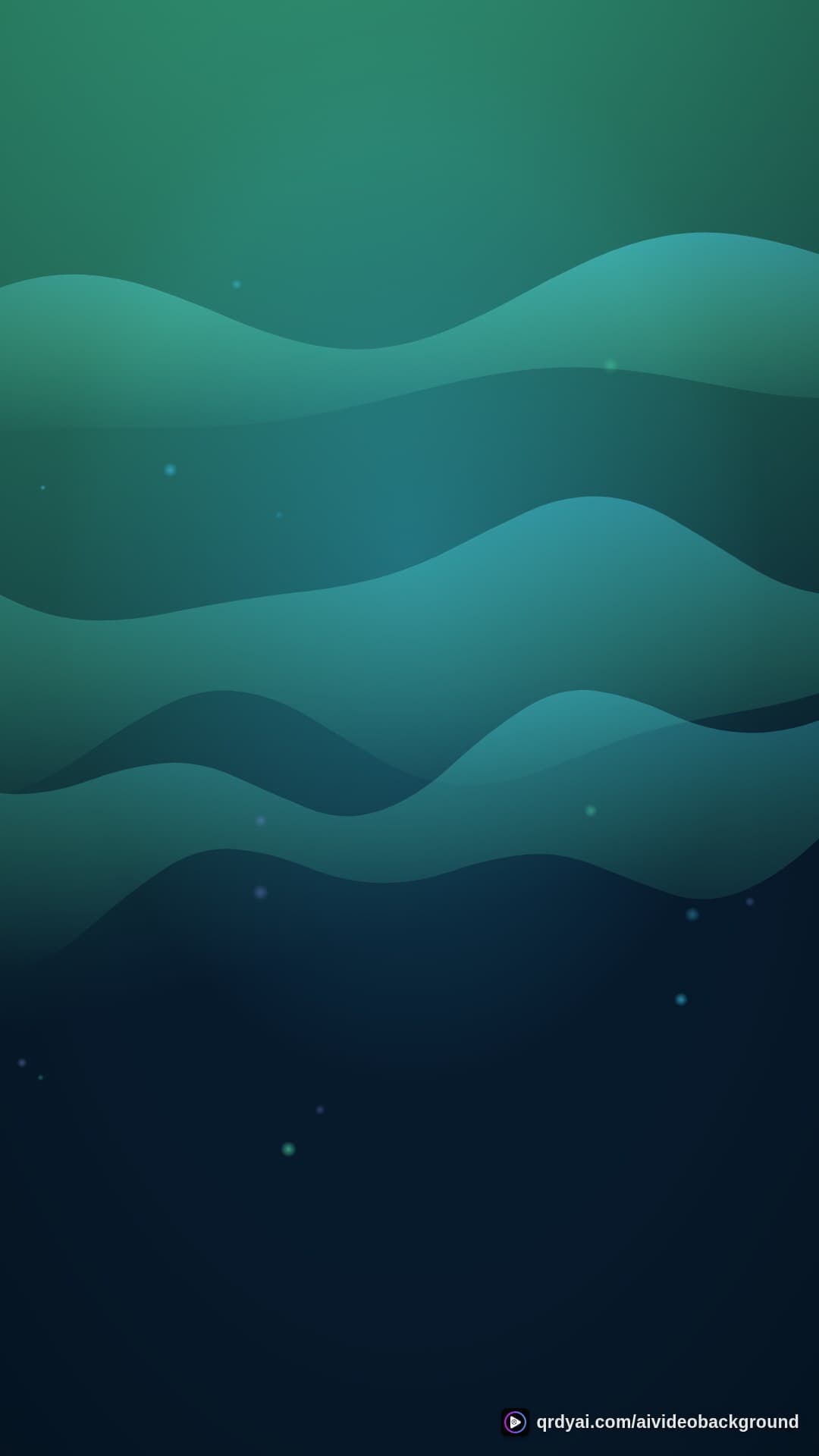 aurora breath portrait loop video background preview